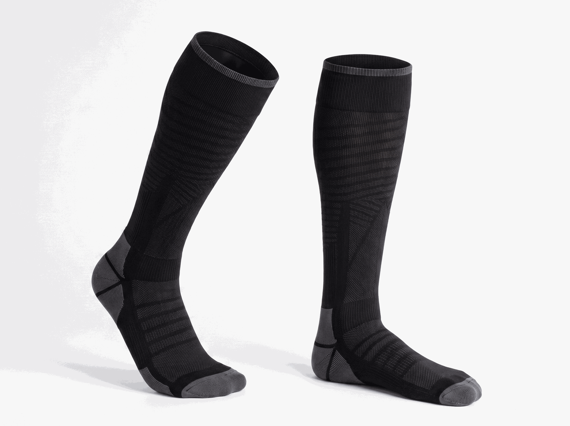 SIGVARIS Unisex Motion Flow Tech Closed Toe 20-30 mmHg Compression Socks - for Everyday Support
