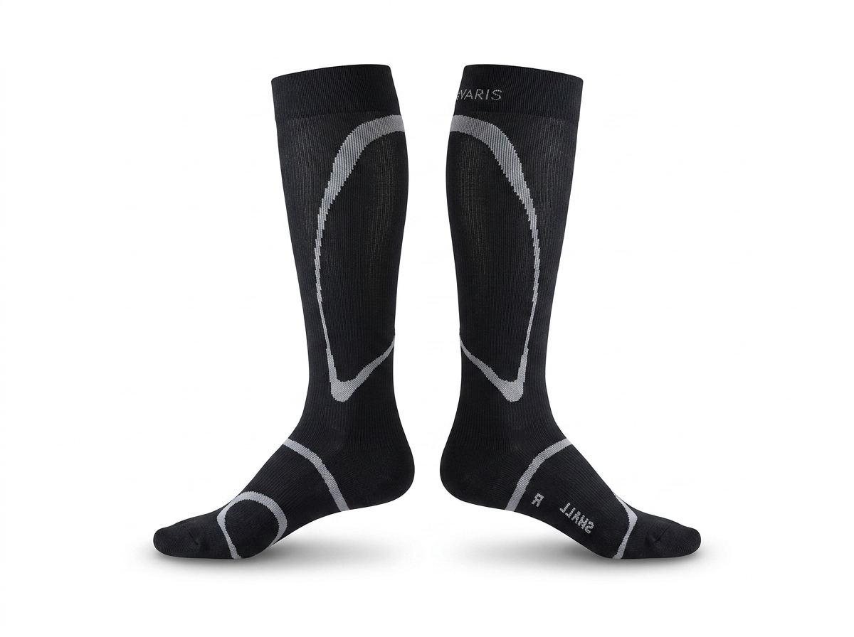 SIGVARIS Unisex Motion High Tech Closed Toe Calf Socks 20-30mmHg