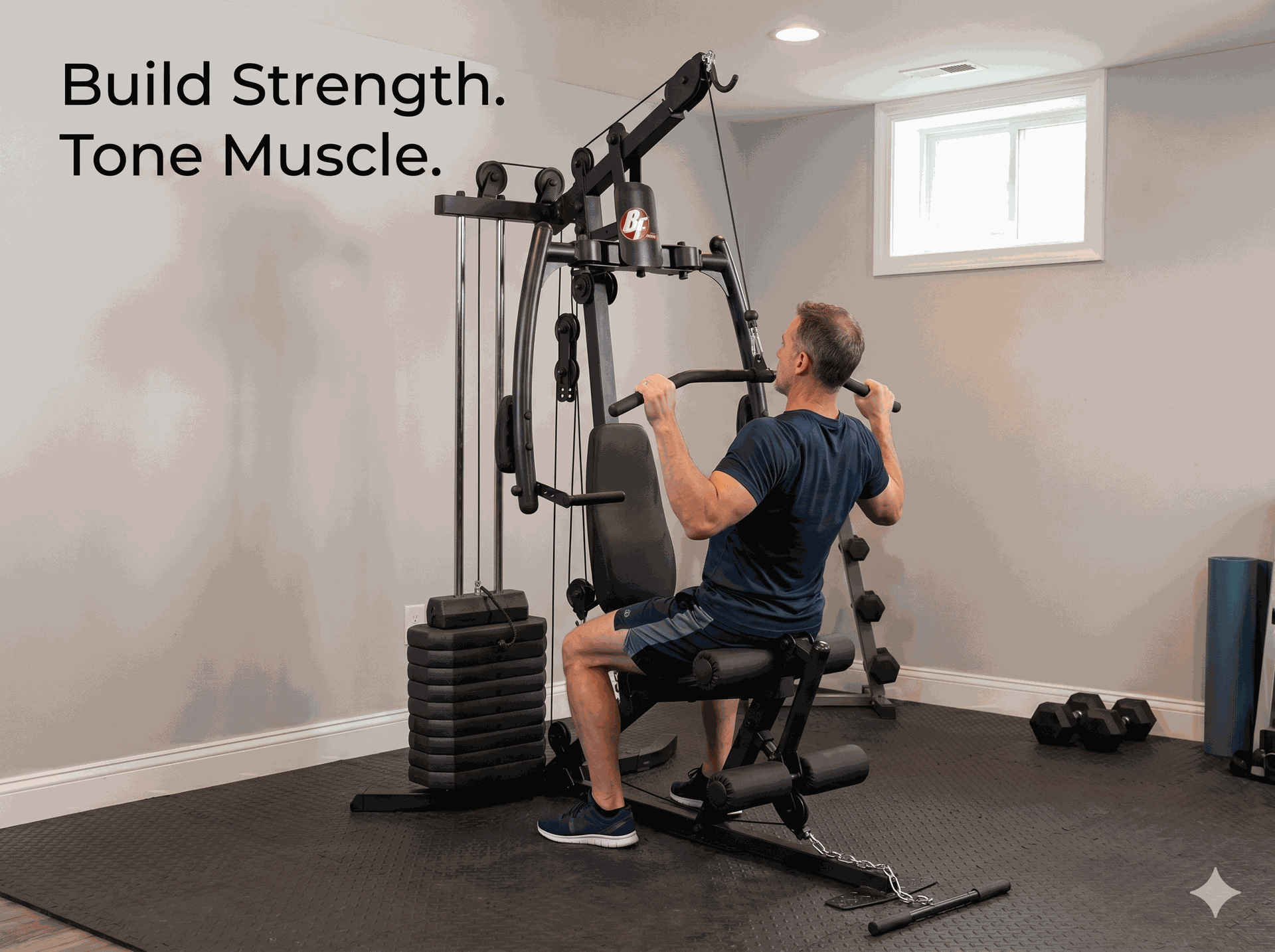 Body Solid - BFMG20B Sportsman Gym
