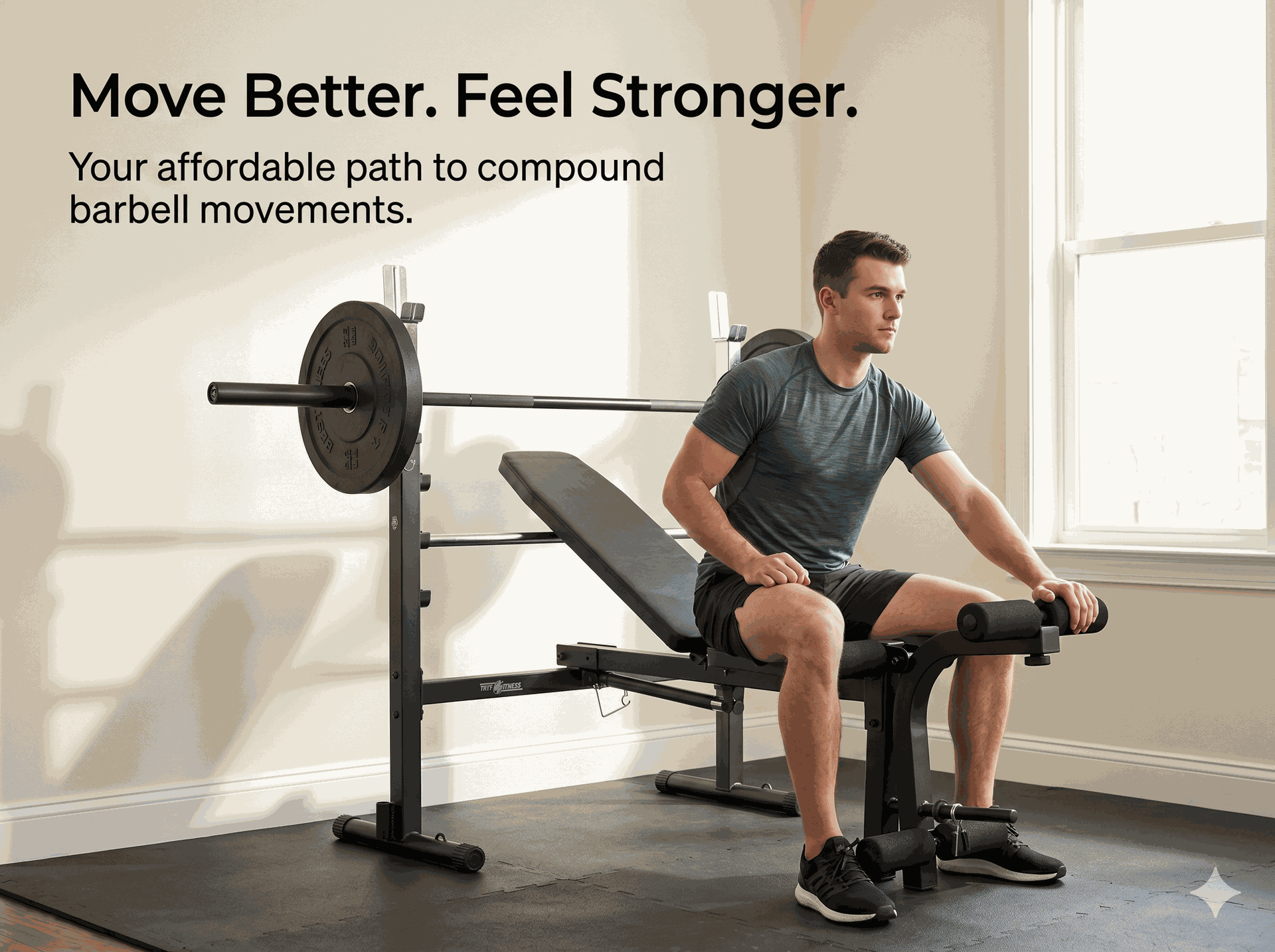 Body Solid - BFOB10B 2" Olympic Bench