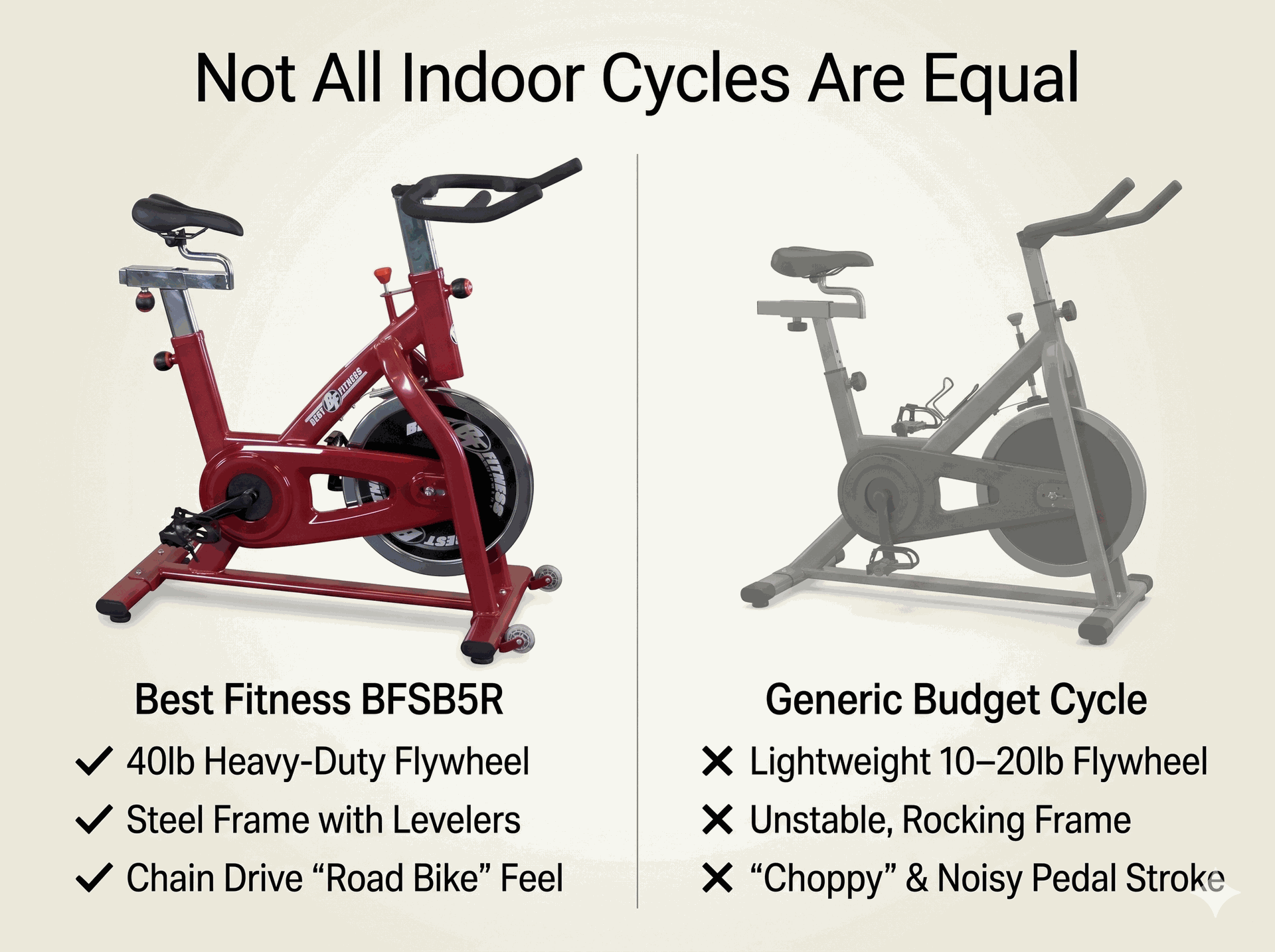Body Solid - Best Fitness BFSB5R Training Cycle