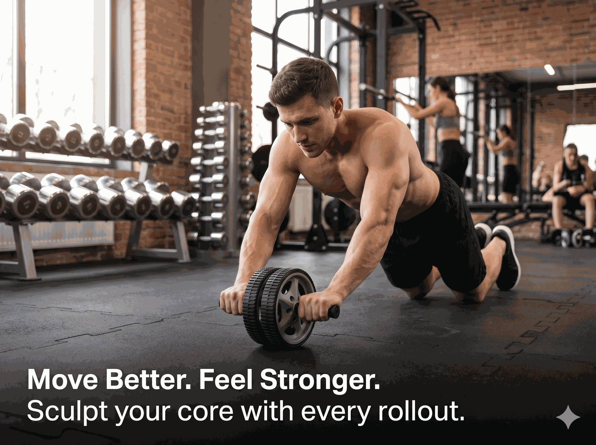 Body Solid Ab Wheel Abdominal Toning