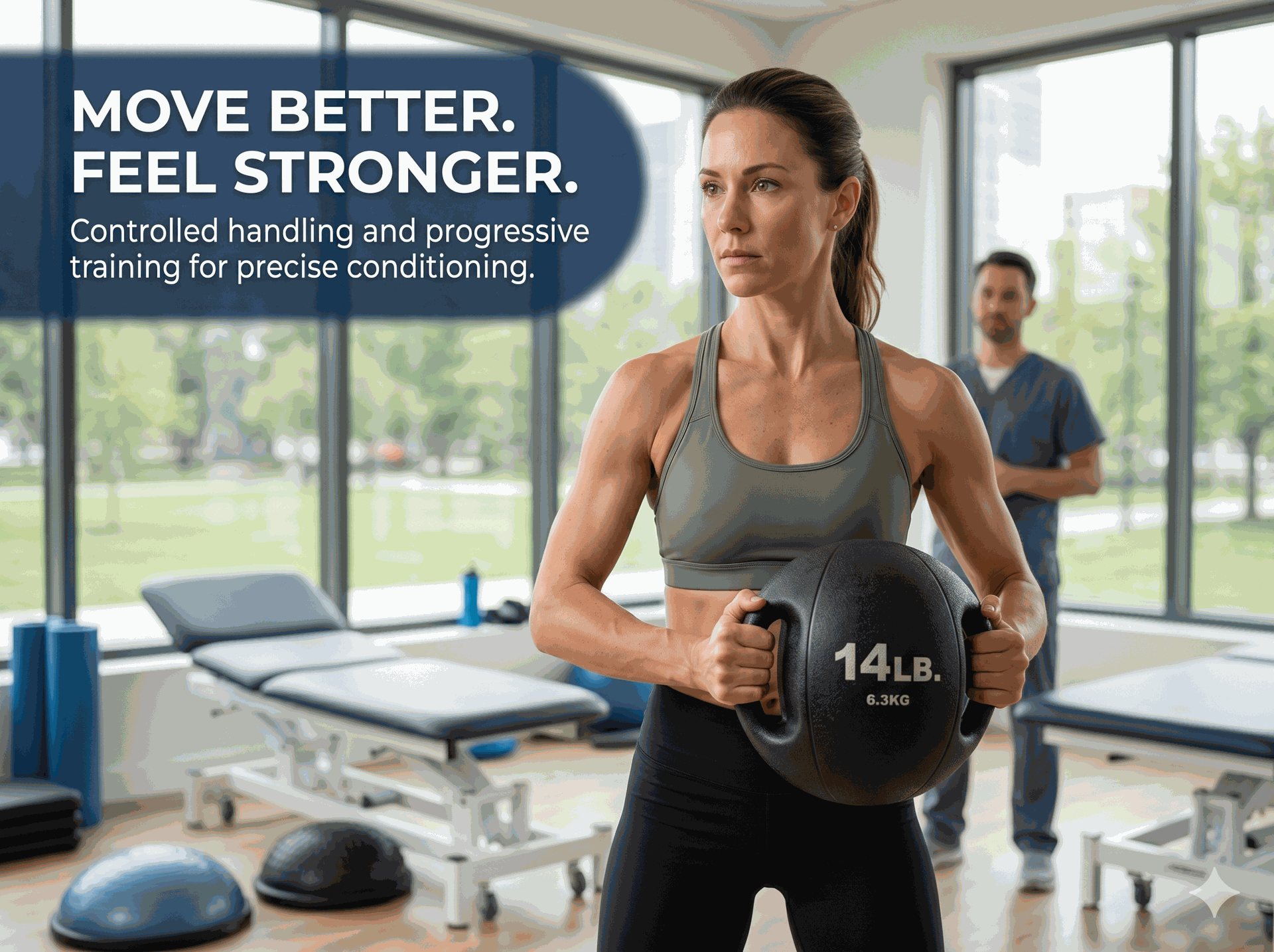 Body Solid Dual-Grip Medicine Ball