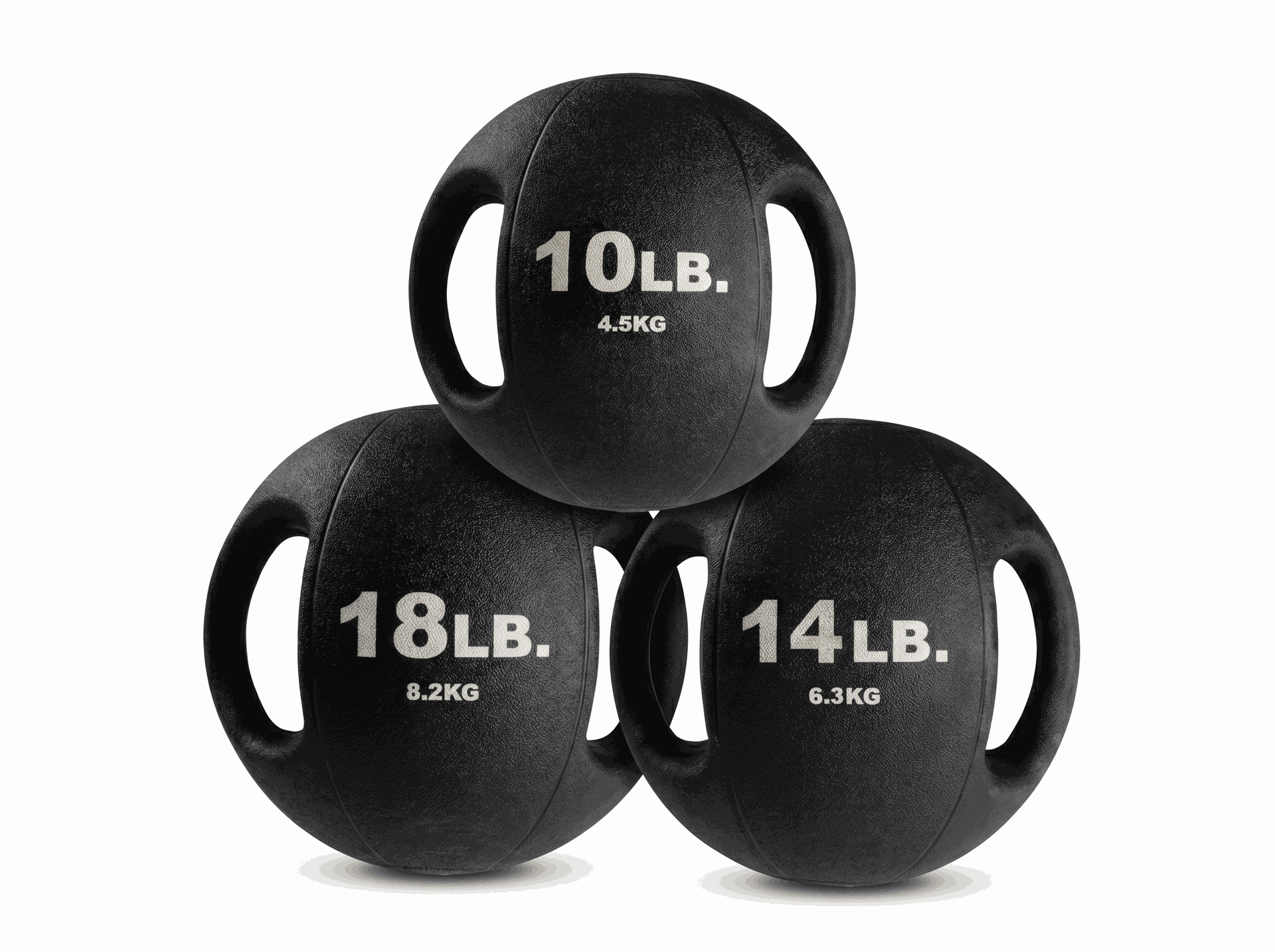 Body Solid Dual-Grip Medicine Ball