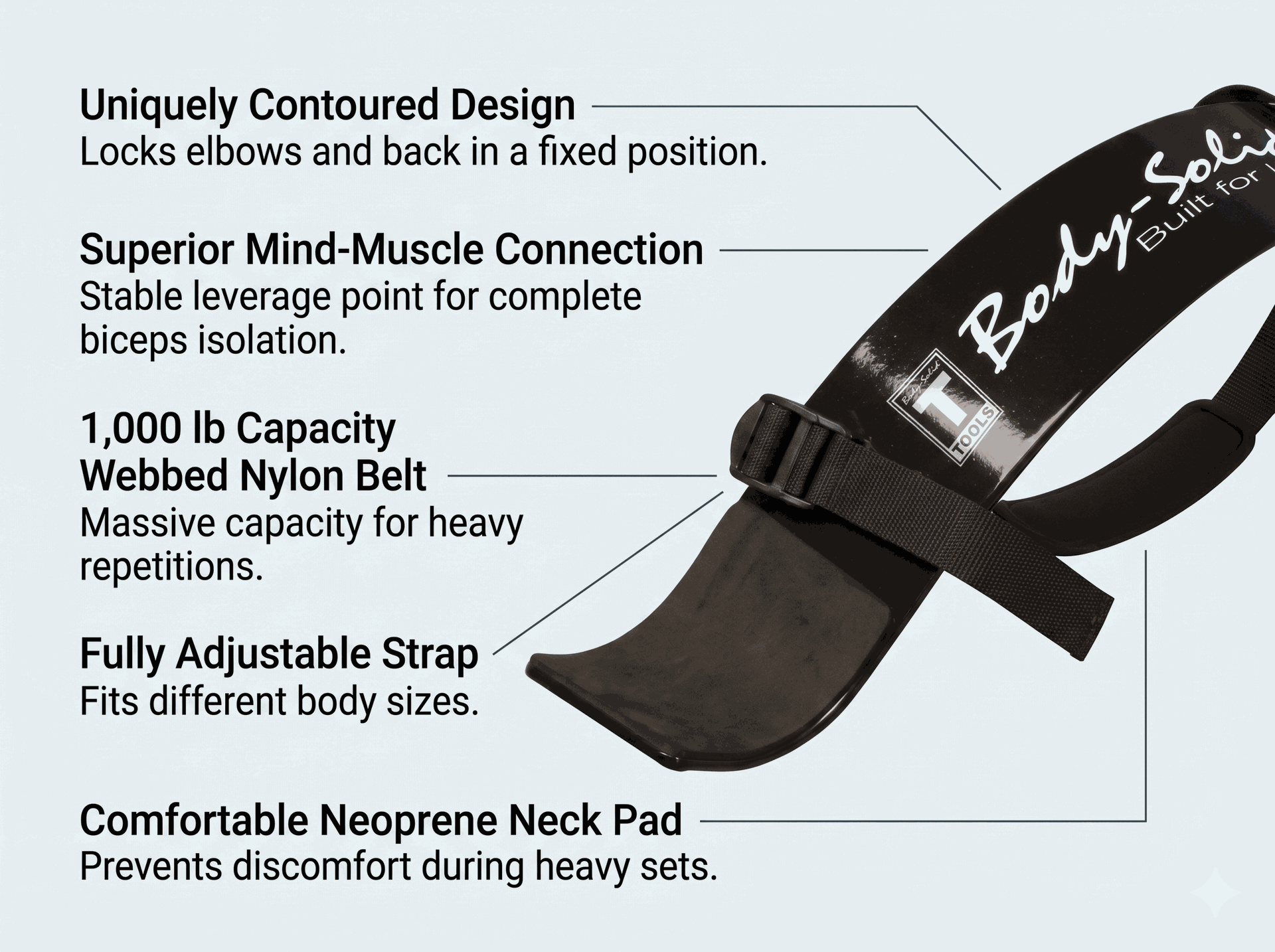 Body-Solid Bicep Bomber - Fitness Equipment