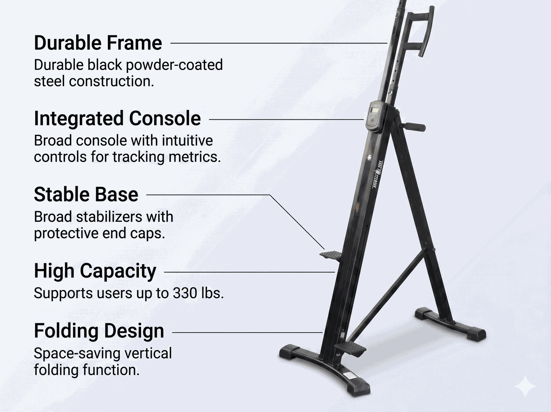 Body-Solid BFMC10B Mountain Climber - BLACK