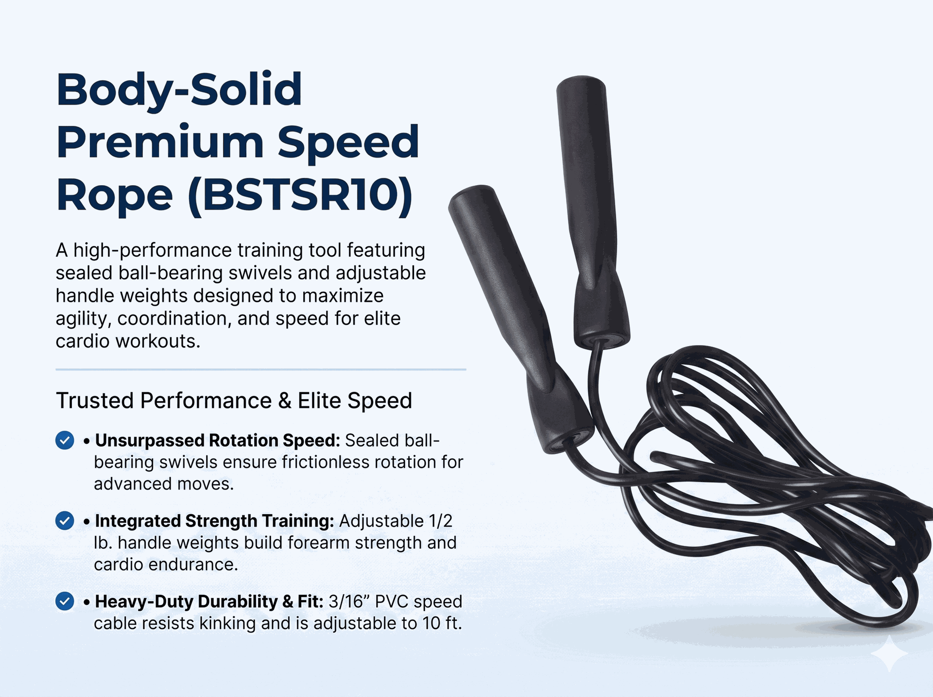 Body Solid Speed Jump Rope