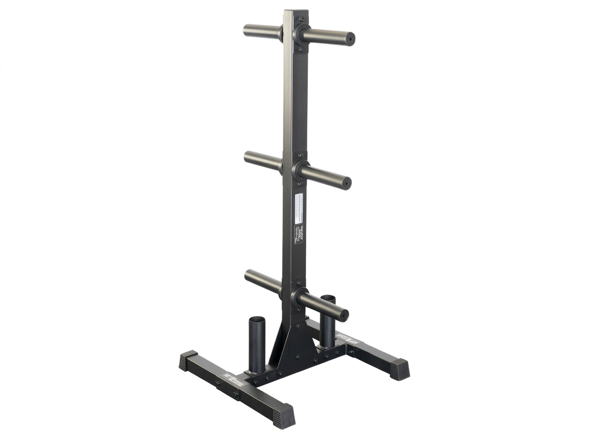 Body-Solid BFWT10B 2" Olympic Plate Tree - BLACK