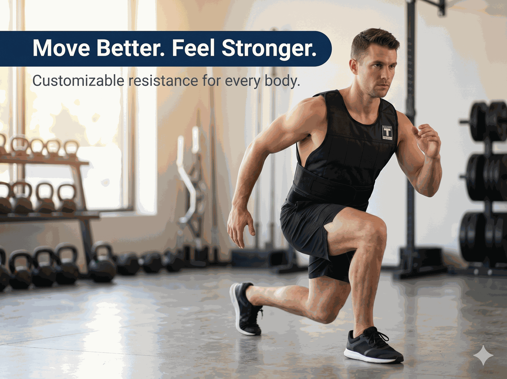 Body Solid Premium Adjusted Weighted Vest