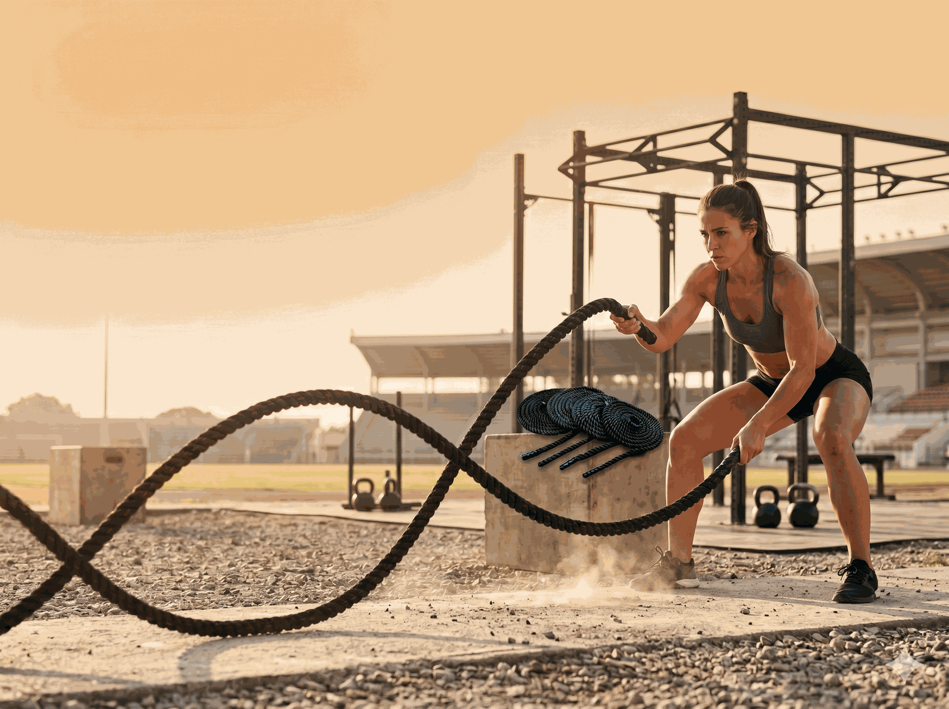 Body-Solid BSTBR Fitness Training Ropes