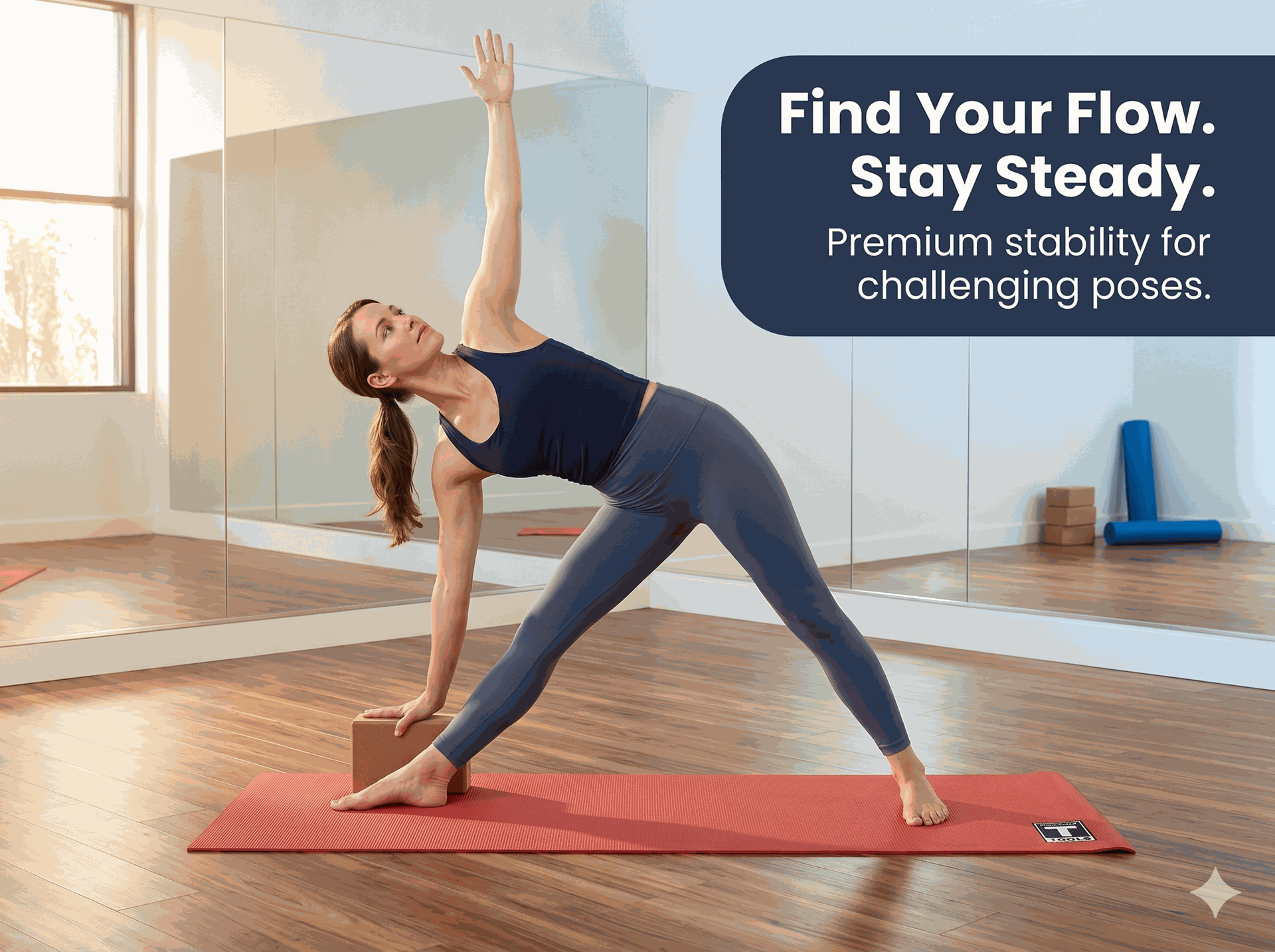 Body Solid Durable Non-slip Yoga Mat
