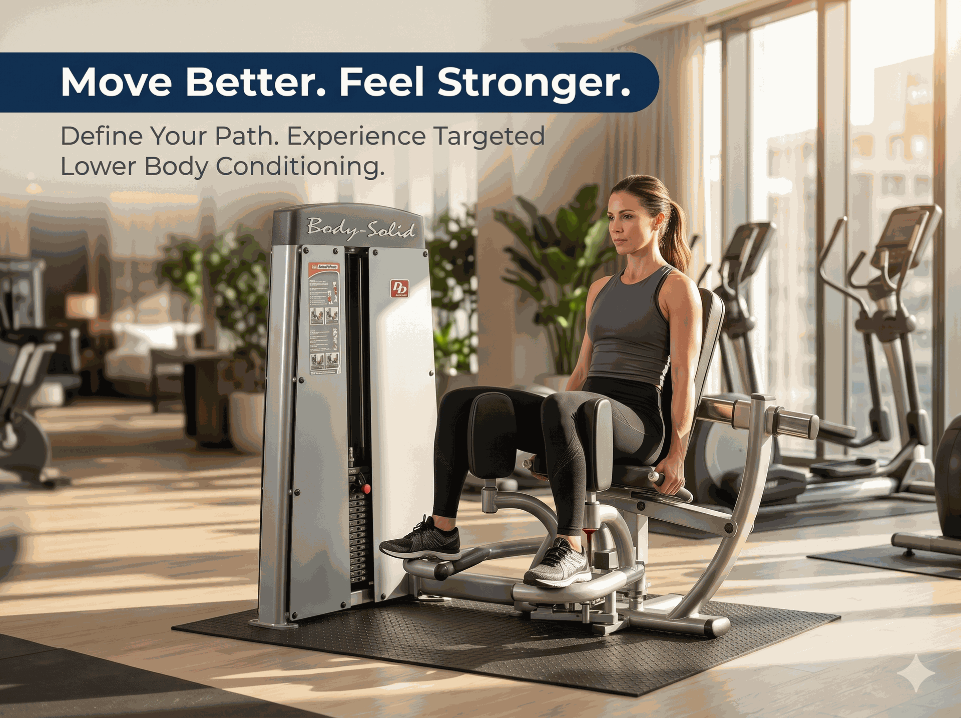 Body-Solid Dual Inner/Outer Thigh Machine
