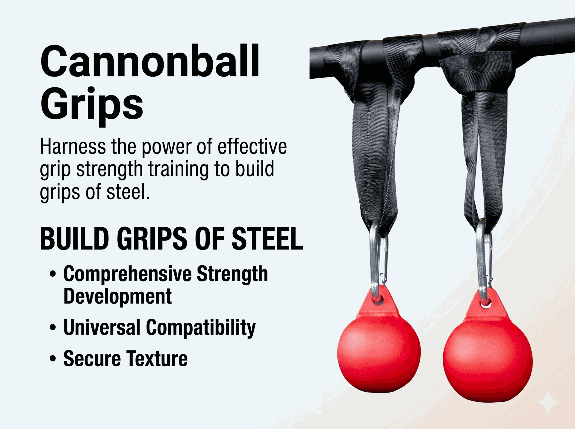 Body-Solid BSTCB Cannonball Grips (pair)