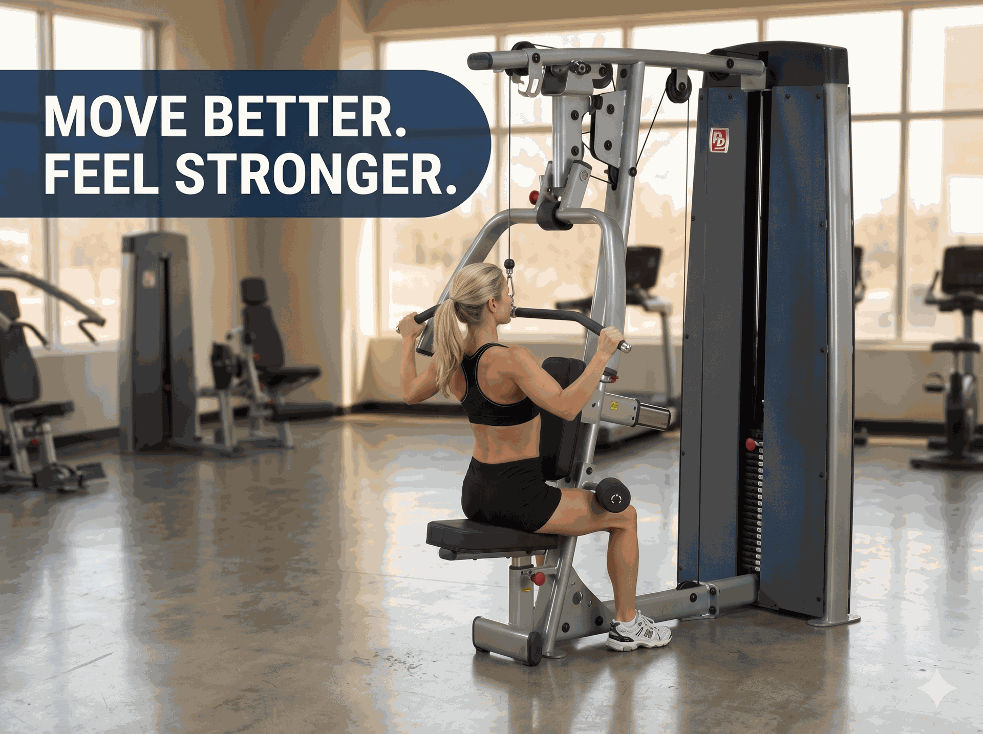 Body Solid - DGYM Vertical Press and Lat Component