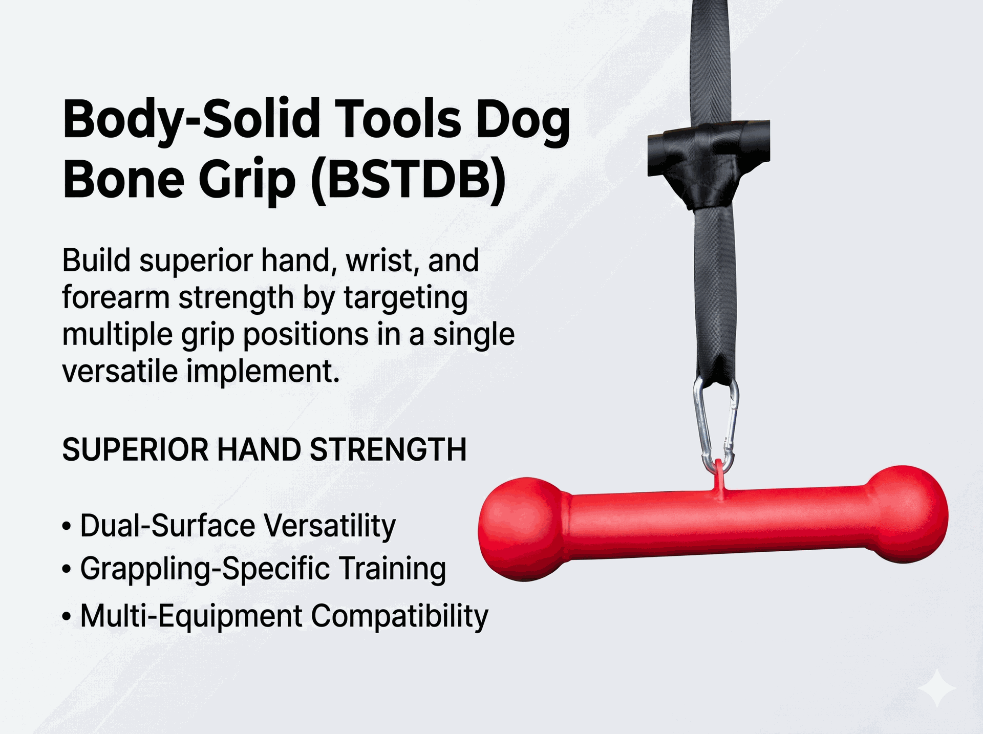 Body-Solid BSTDB Dog Bone Grip