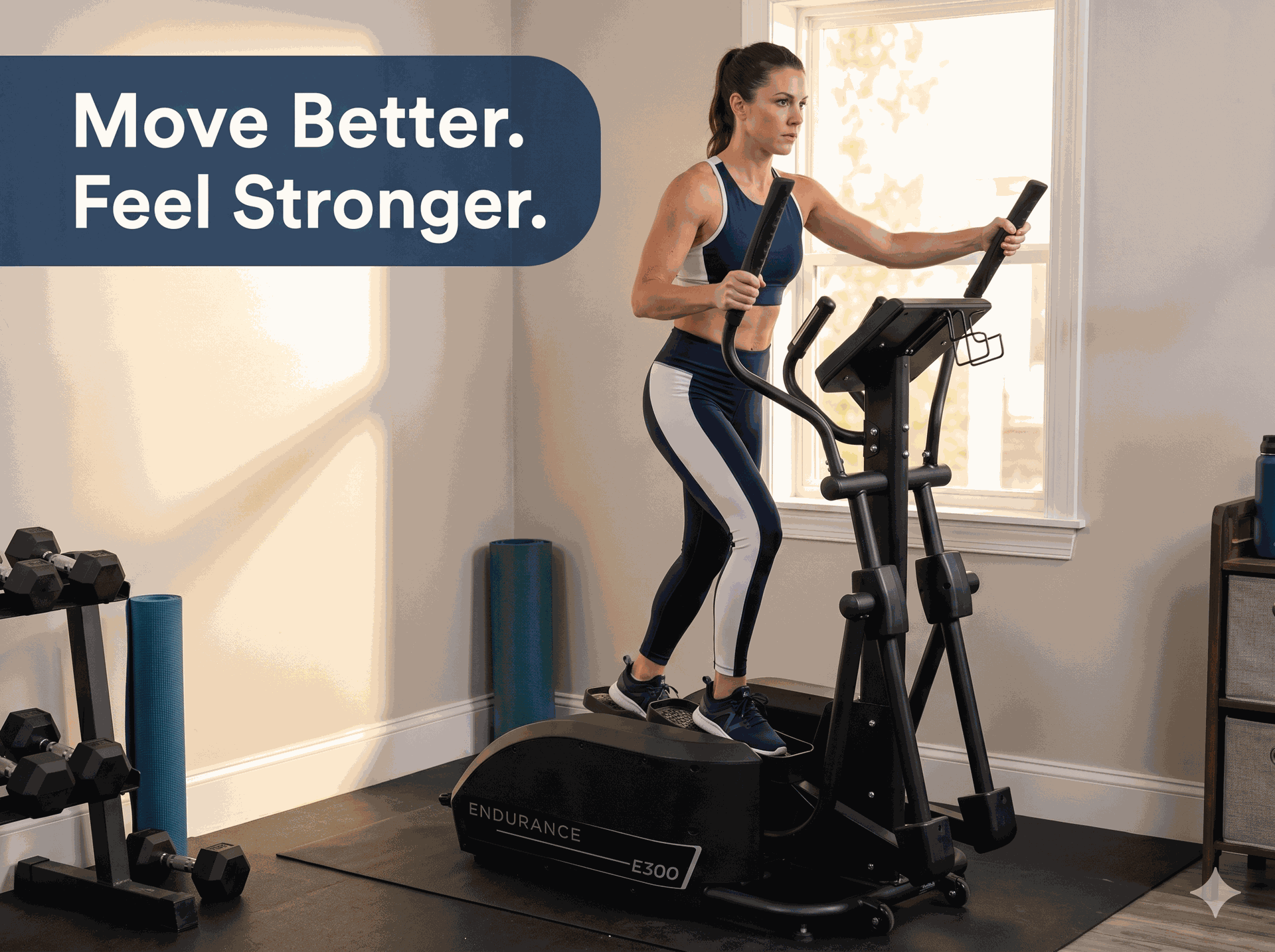 Body Solid - Endurance E300 Elliptical Trainer
