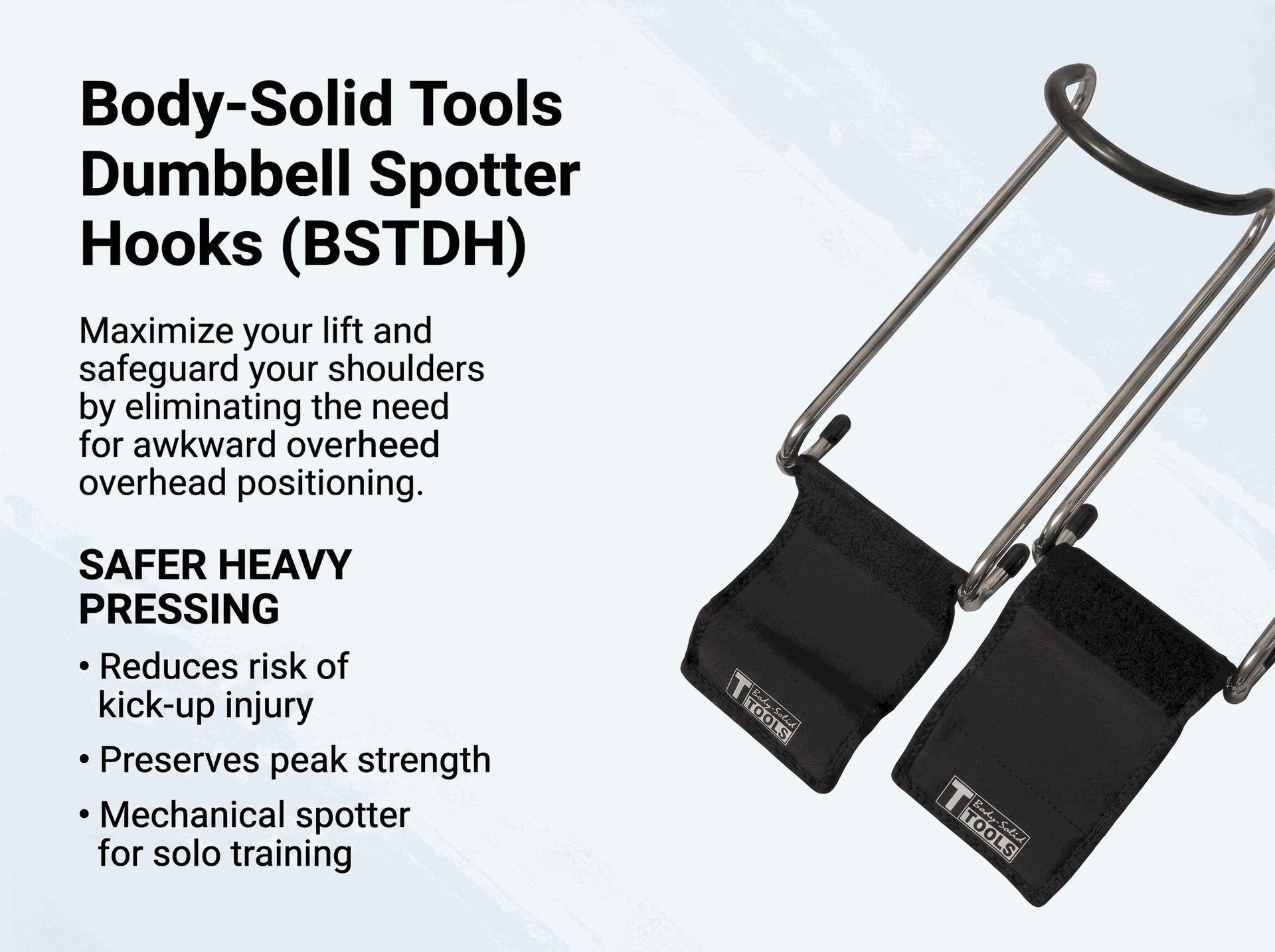 Body-Solid BSTDH Dumbbell Spotter Hooks (pair)