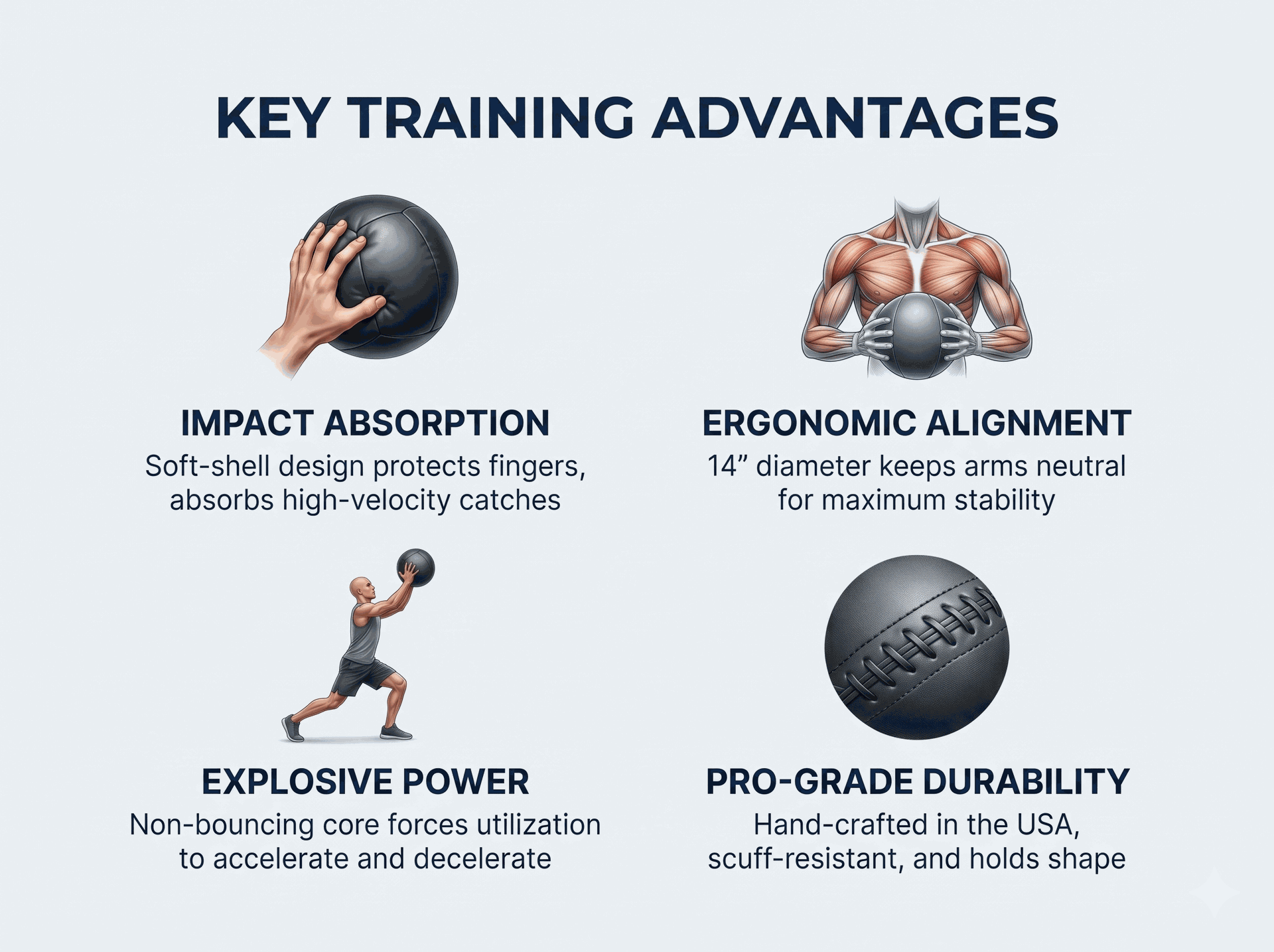 Body-Solid BSTDYN Dynamax Soft Medicine Balls