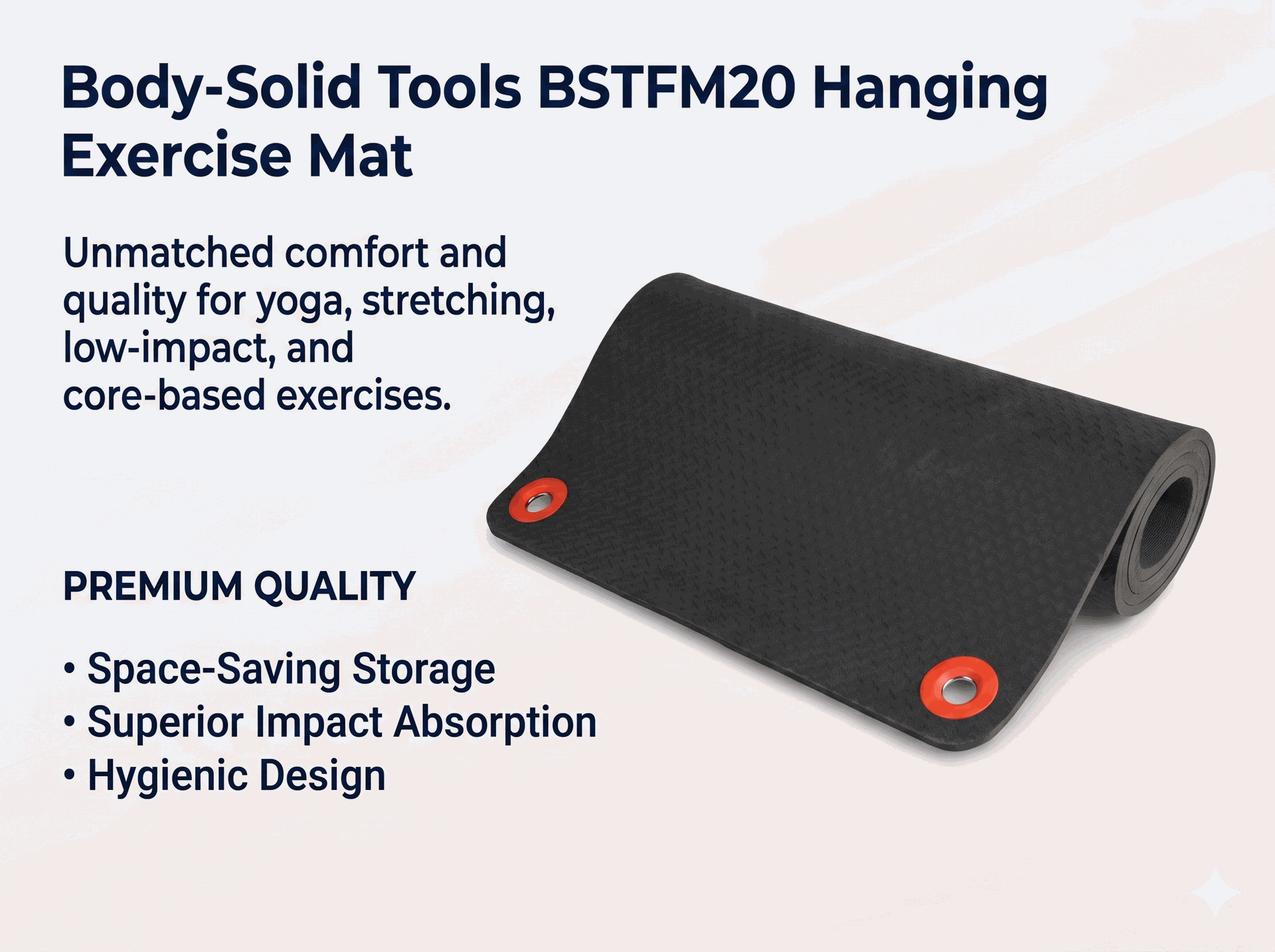 Body-Solid BSTFM20 Hanging Foam Exercise Mat