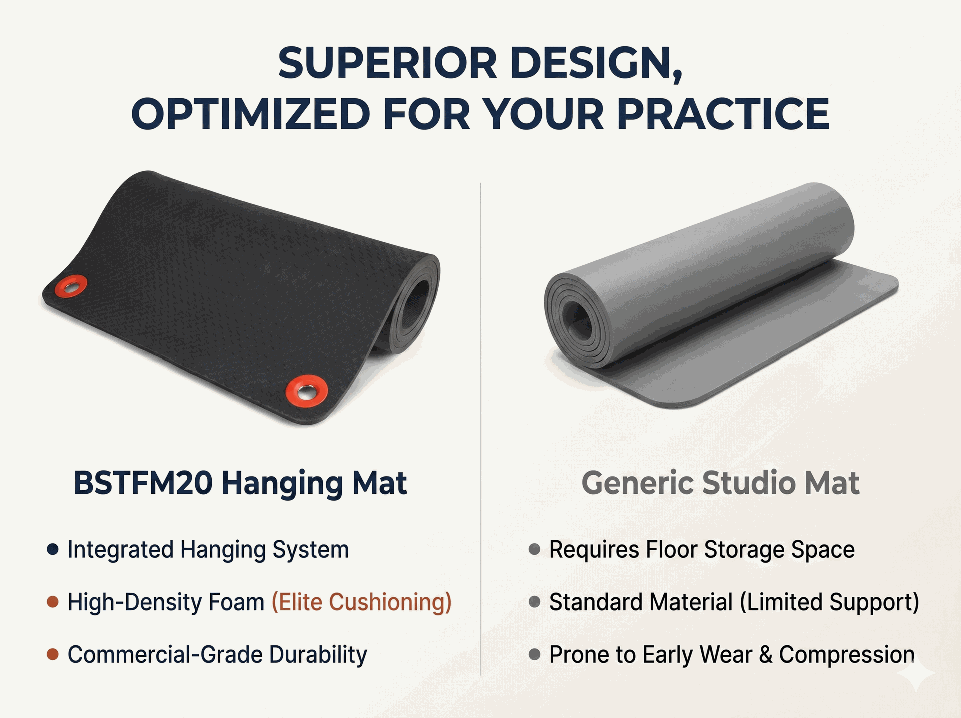Body-Solid BSTFM20 Hanging Foam Exercise Mat