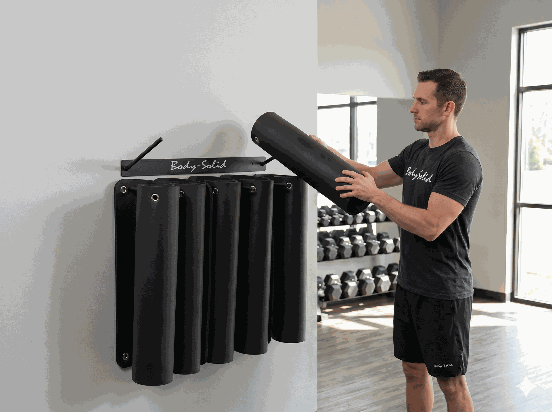 Body-Solid BSTFMH Foam Mat Wall Hanger