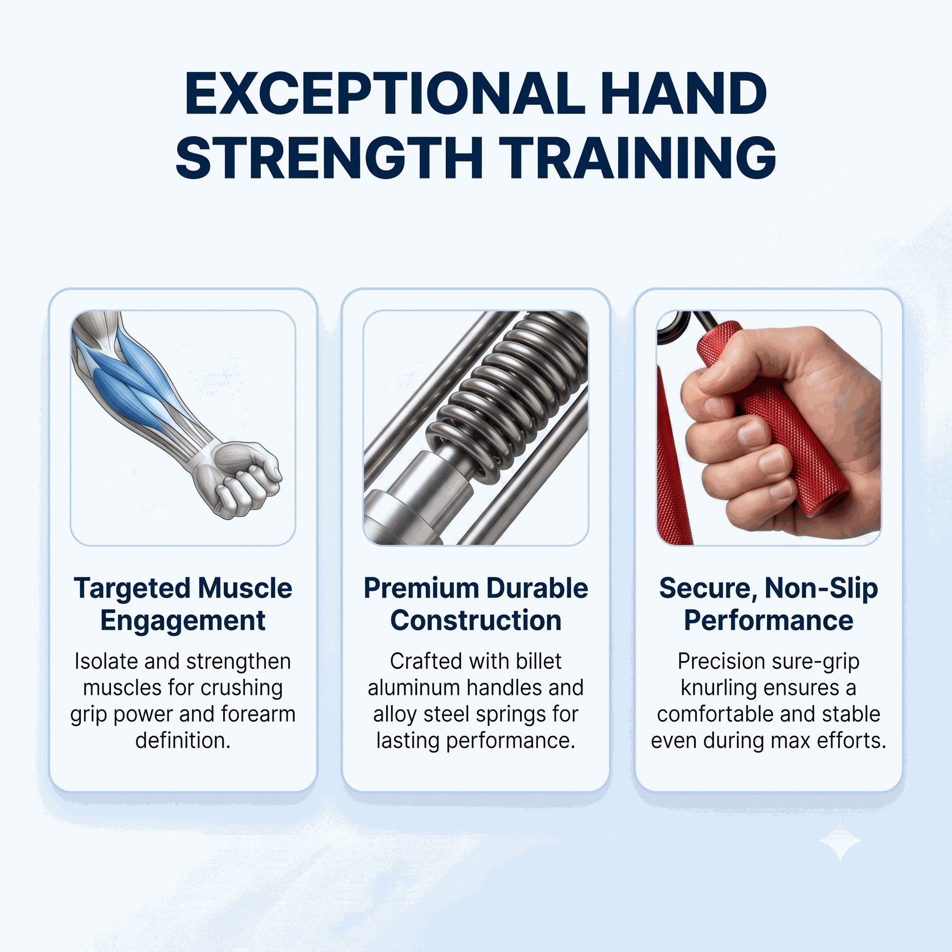 Body-Solid BSTGT Tools Grip Trainers