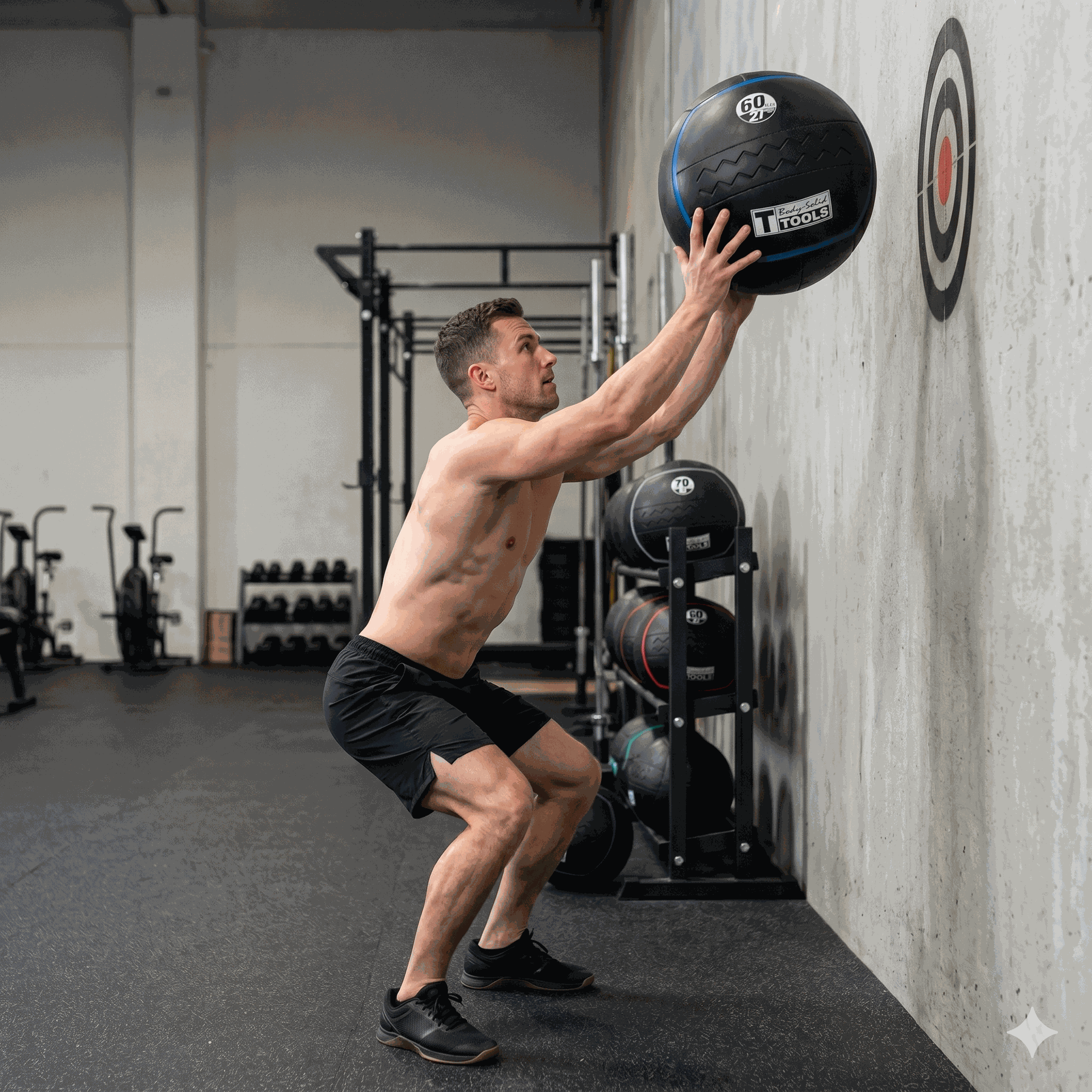 Body-Solid BSTHRB Heavy Rubber Medicine Balls