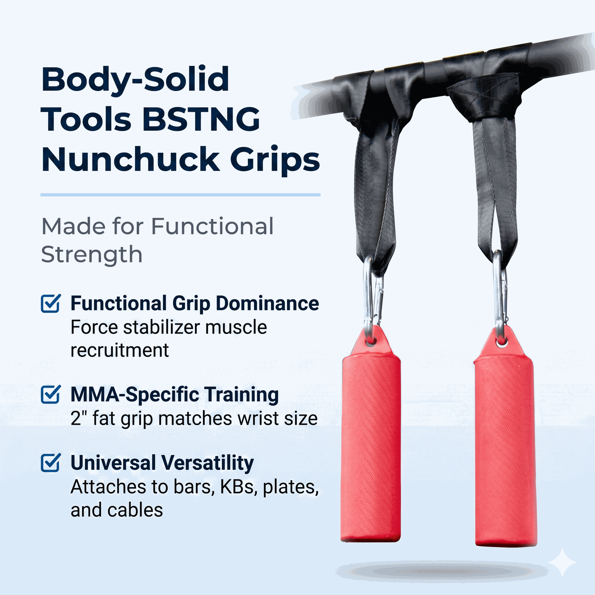 Body-Solid Nunchuck Grips (pair)