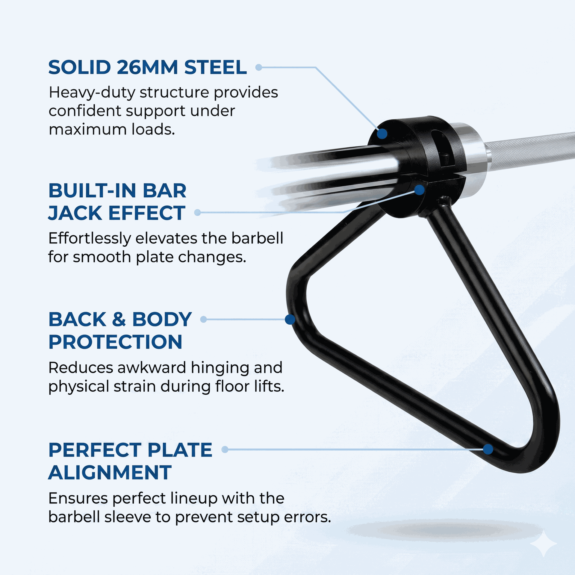 Body-Solid Olympic Bar Stand (single)