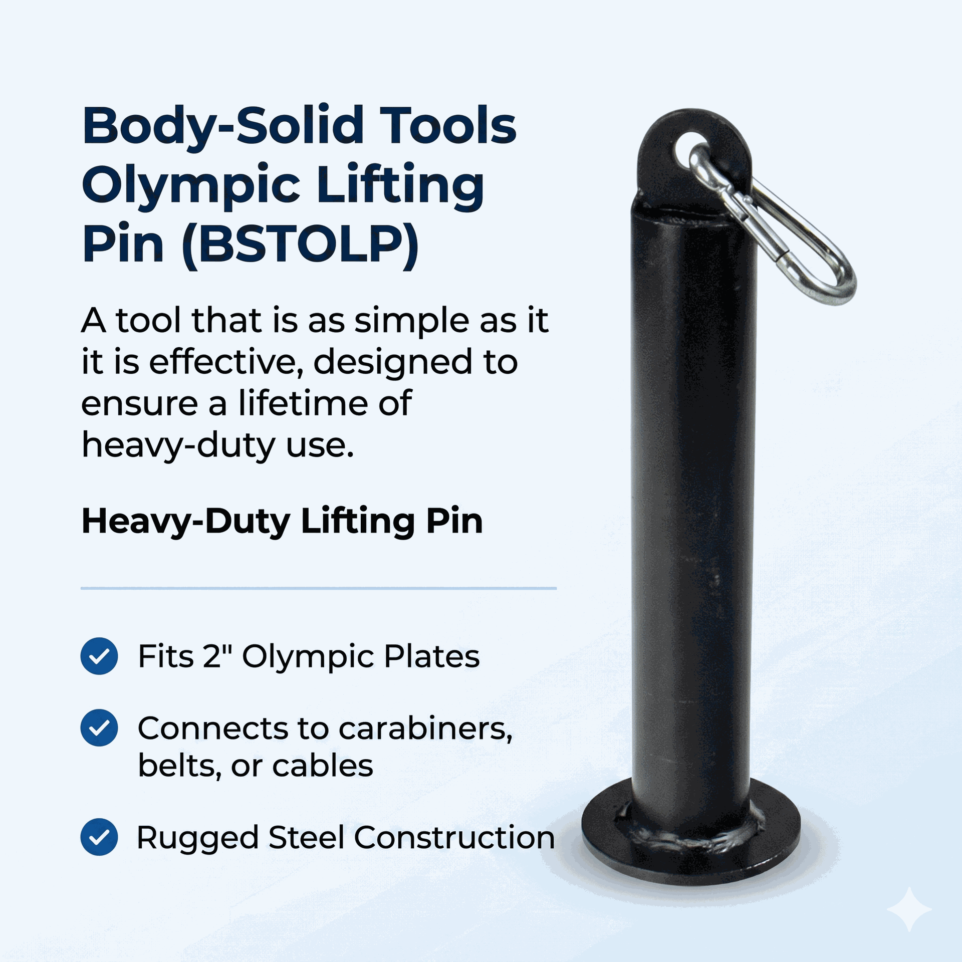 Body-Solid Olympic Plate Pin