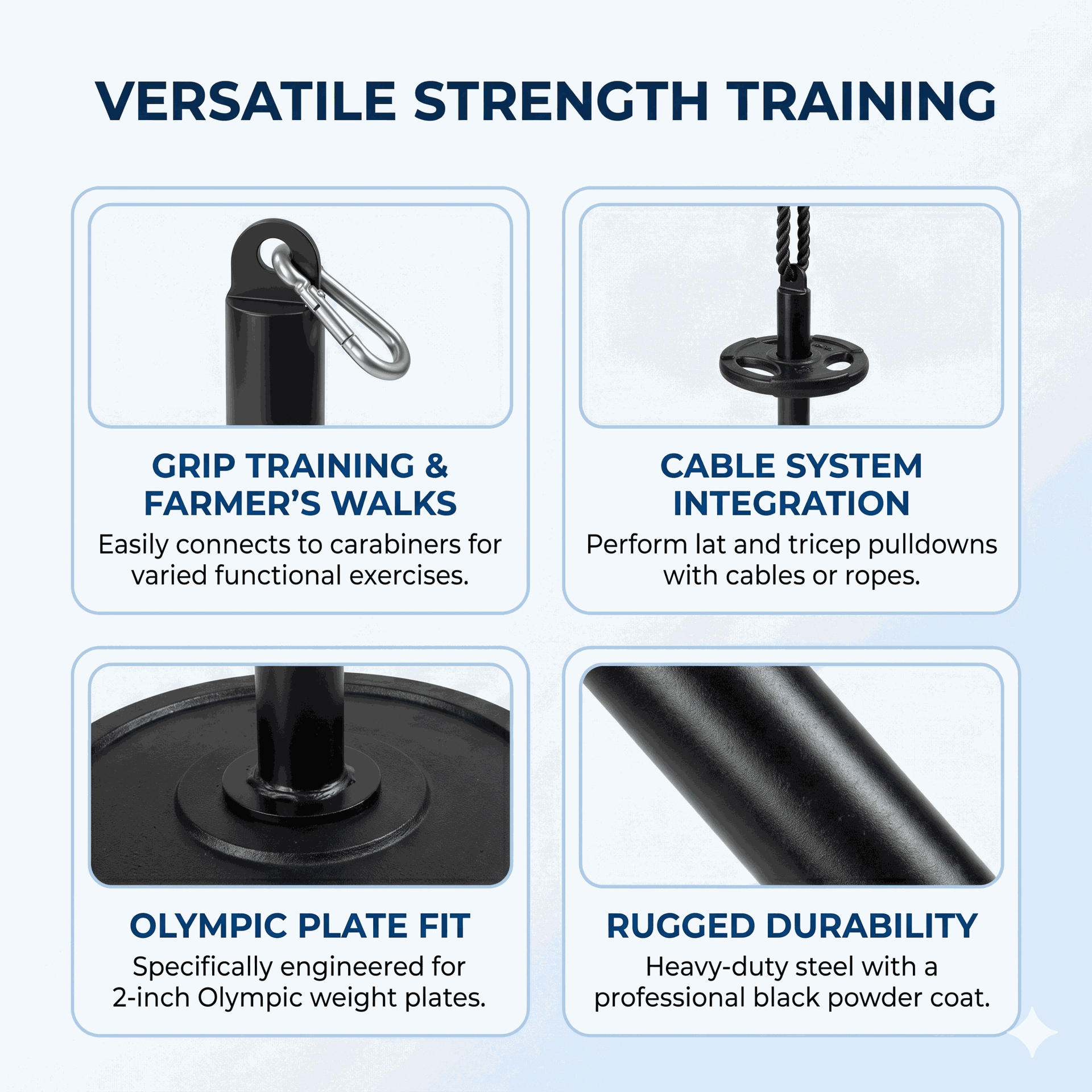 Body-Solid Olympic Plate Pin