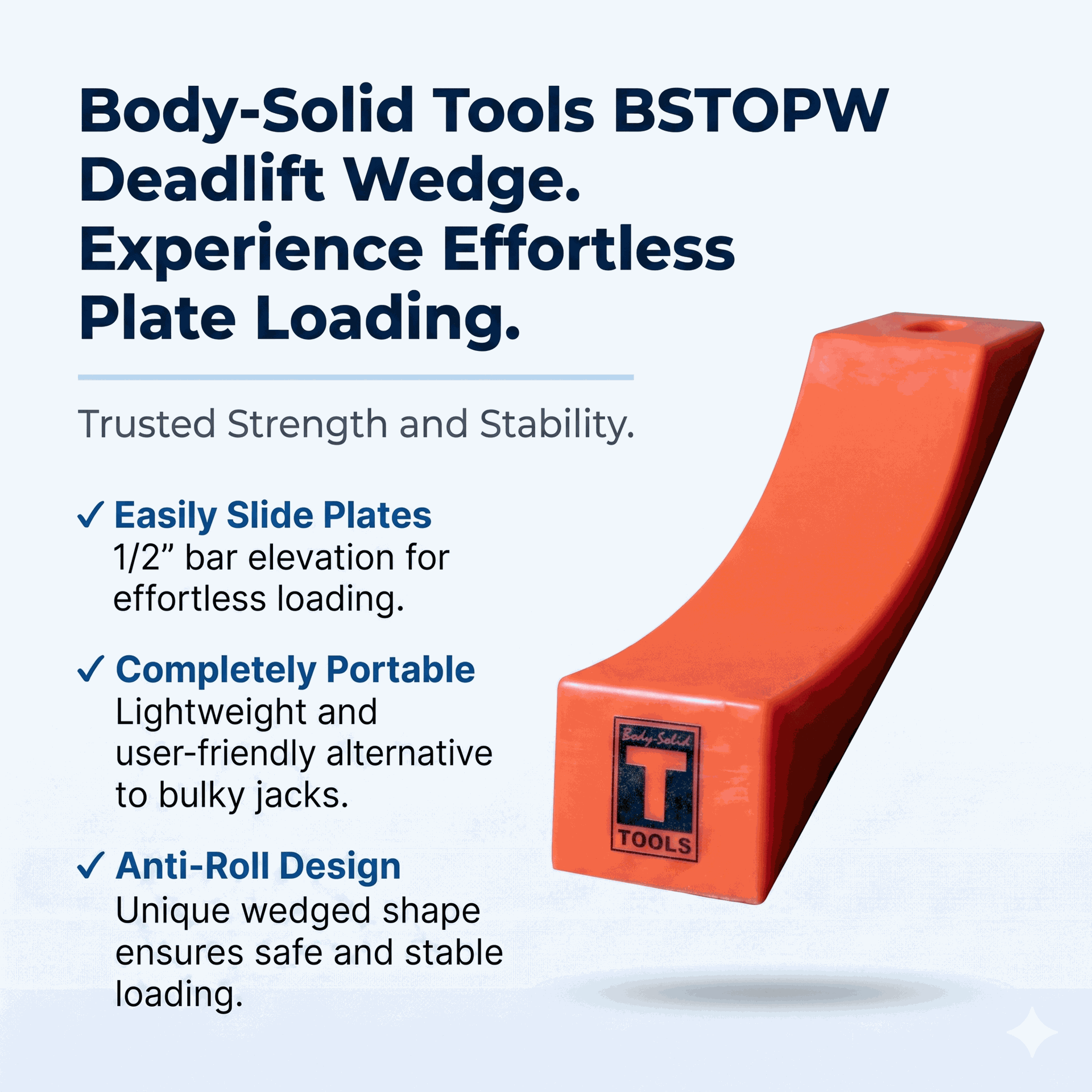 Body-Solid Olympic Plate Wedge (single)
