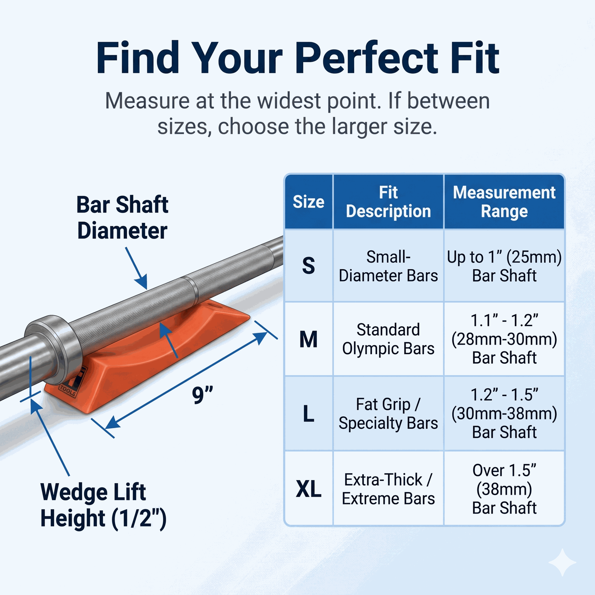 Body-Solid Olympic Plate Wedge (single)