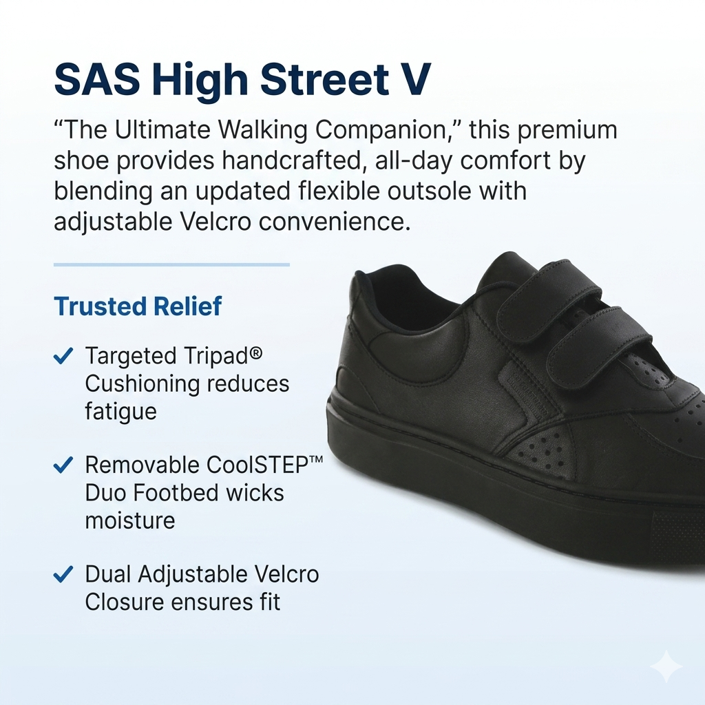 SAS Men's High Street-V Walking Shoe