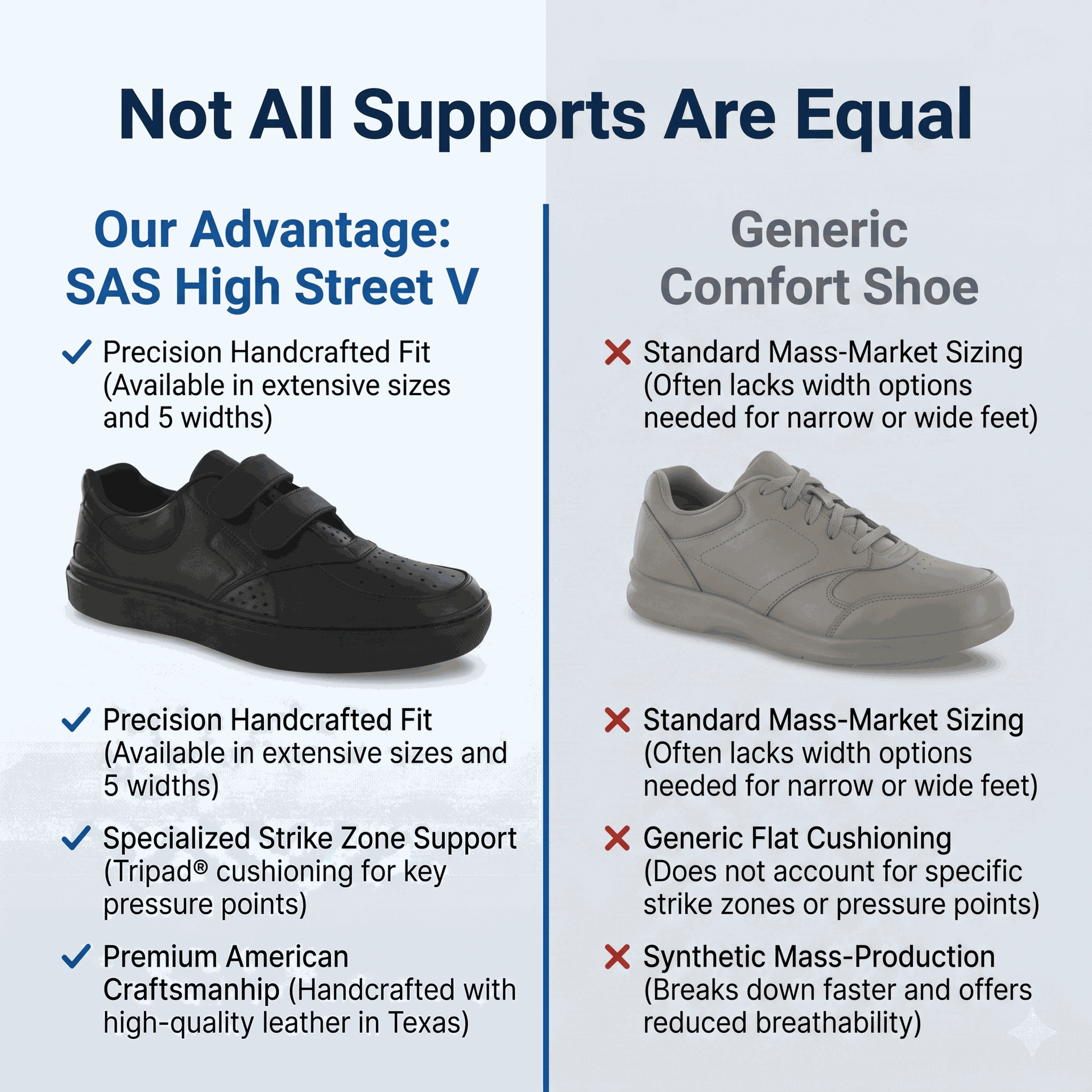 SAS Men's High Street-V Walking Shoe