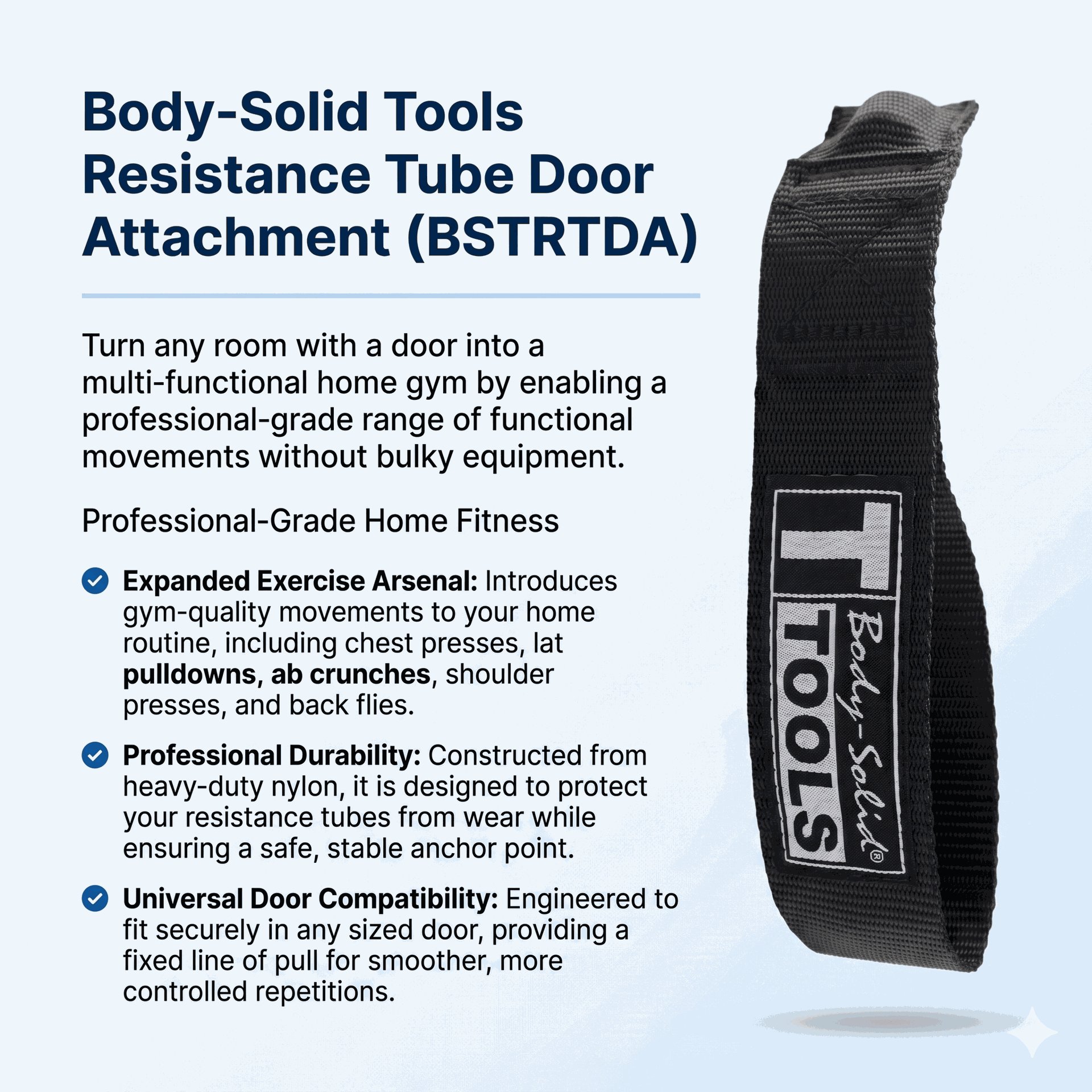 Body-Solid BSTRTDA Resistance Tube Door Attachment