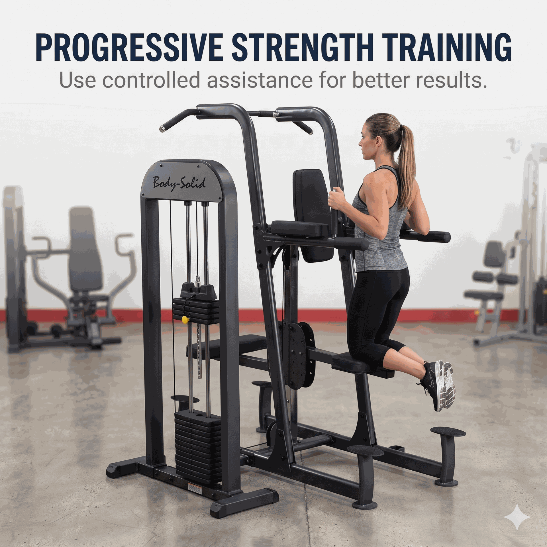 Body Solid - Weight Assisted Chin-Dip Machine