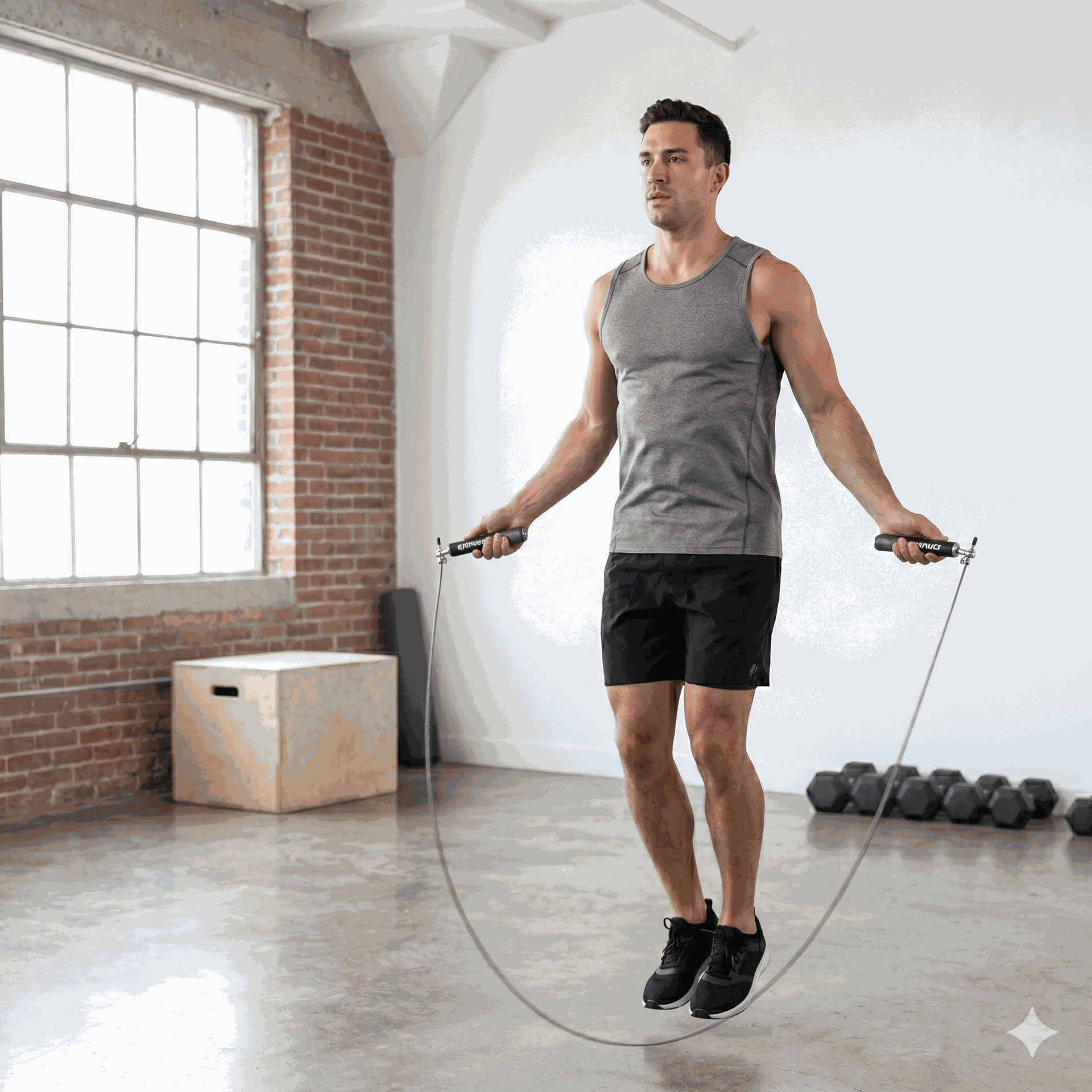 Body-Solid BSTSR1  Cable Speed Rope
