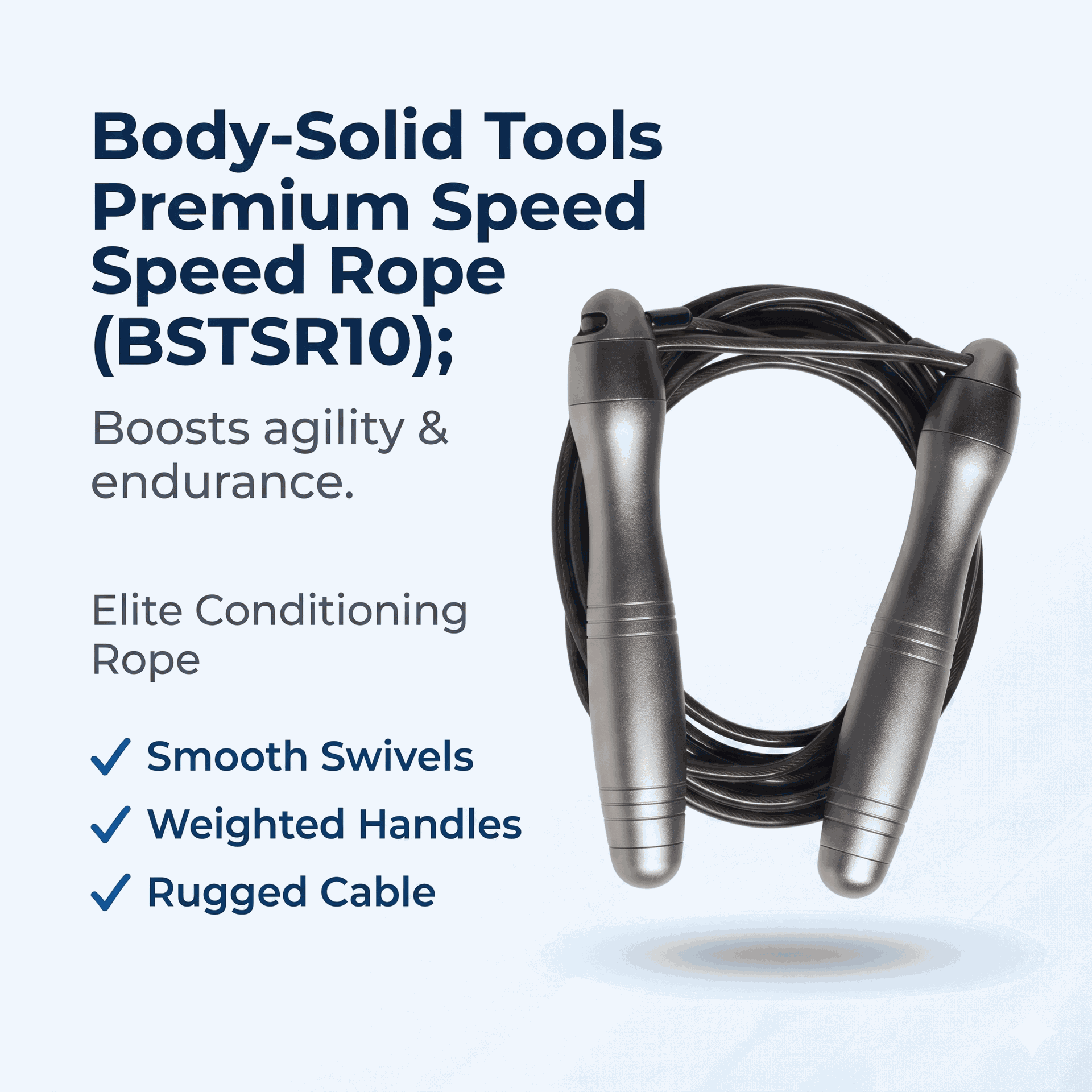 Body-Solid BSTSR10 Premium Speed Rope