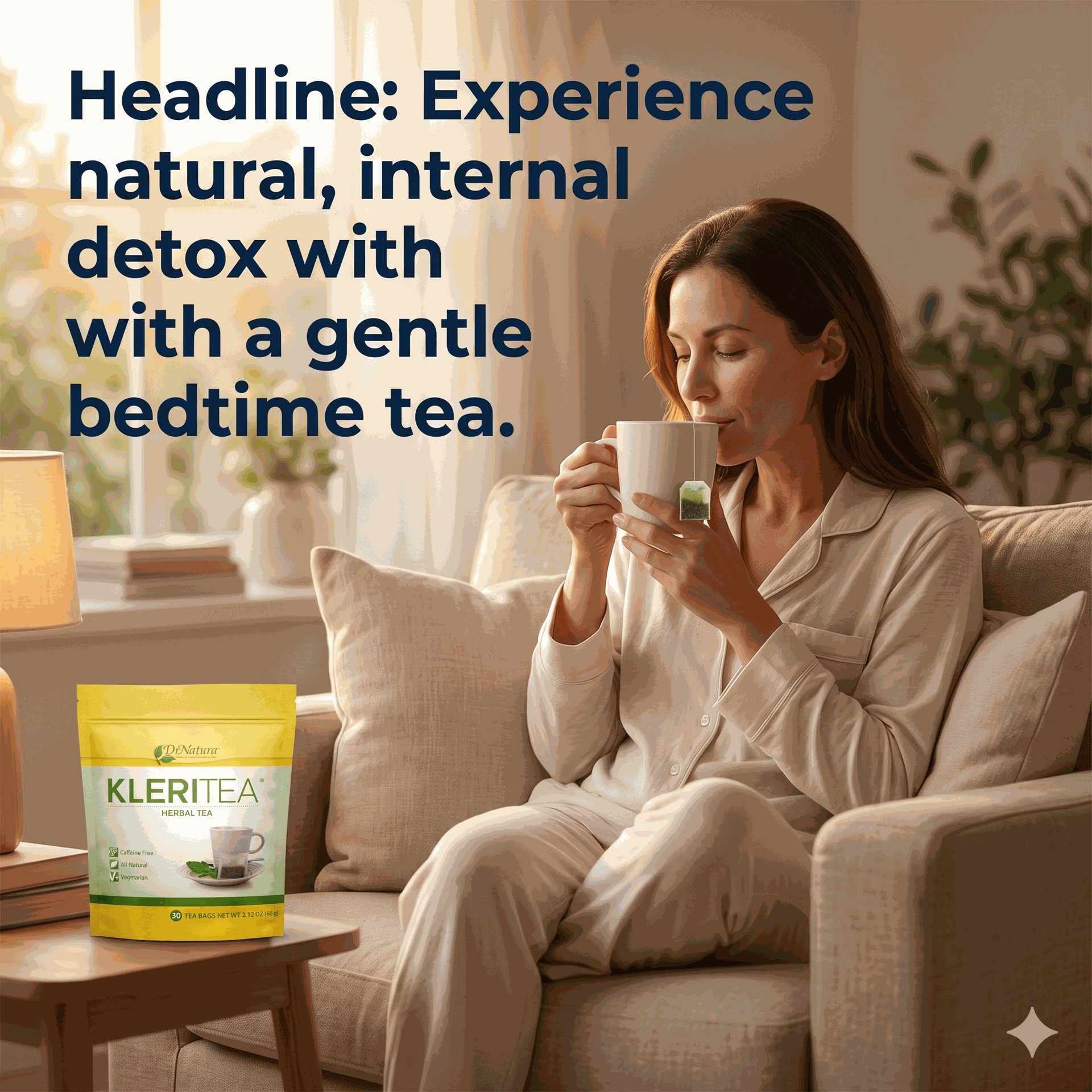 DrNatura KleriTea - Herbal Tea 30 Day Supply