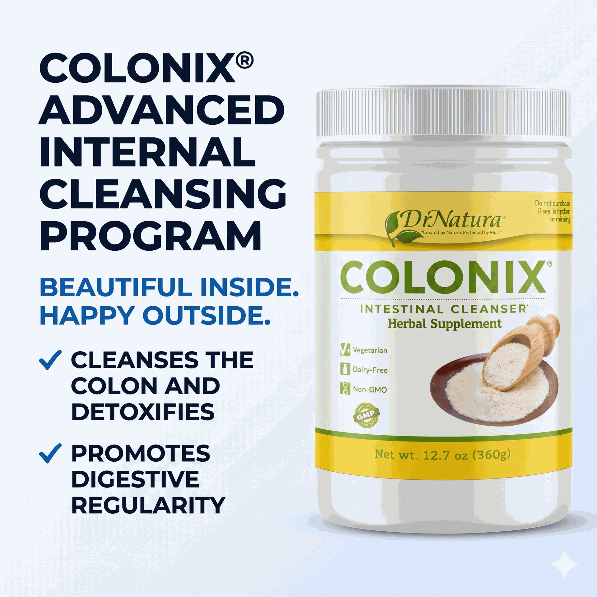 DrNatura Colonix Intestinal Cleanser | Natural Detox & Digestive Support
