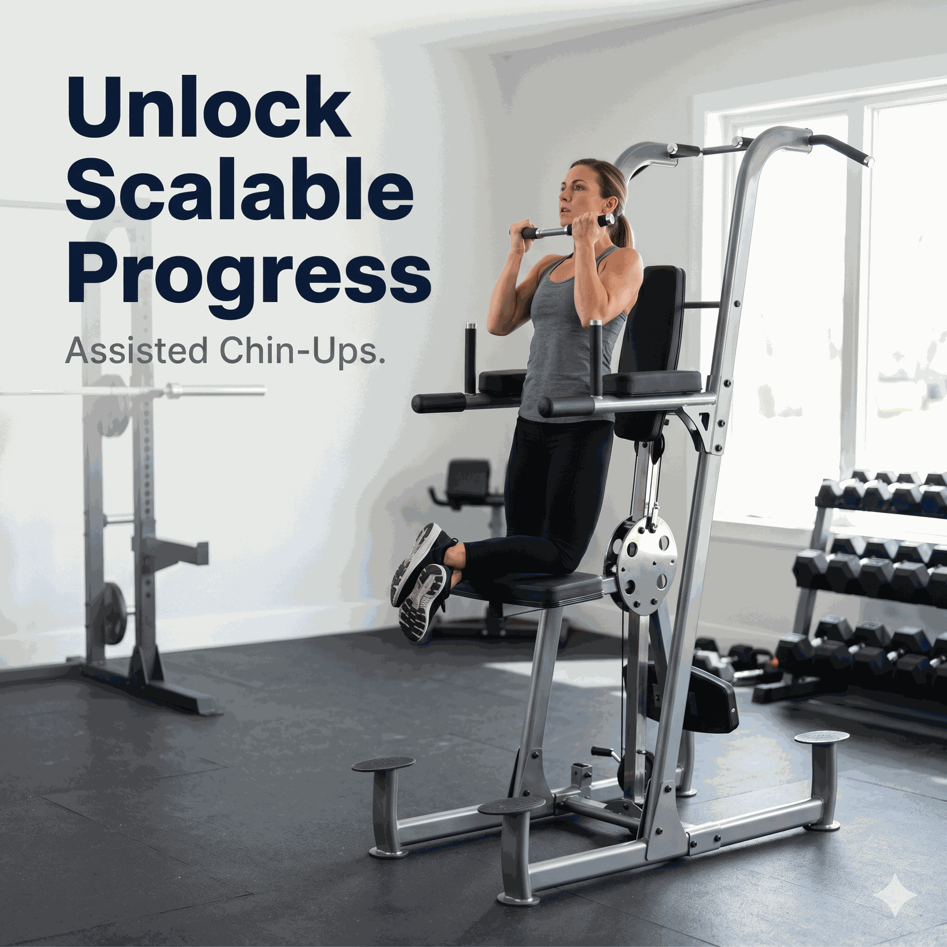 Body Solid - Fusion Weight Assisted Dip & Pull-Up Station