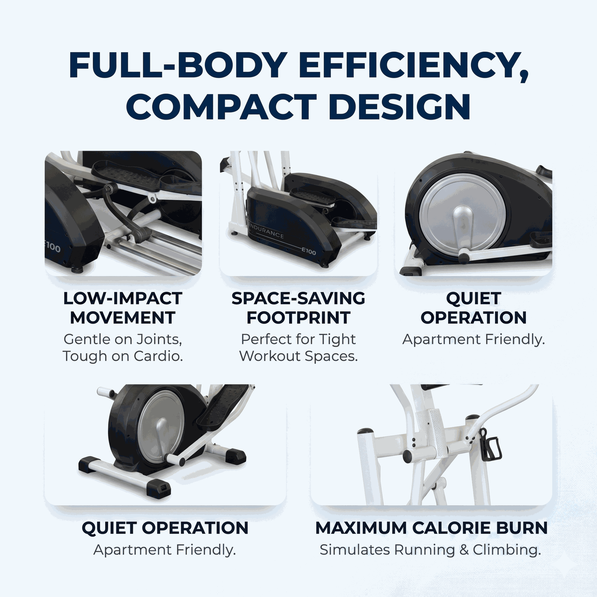 Body-Solid E100 Center Drive Elliptical