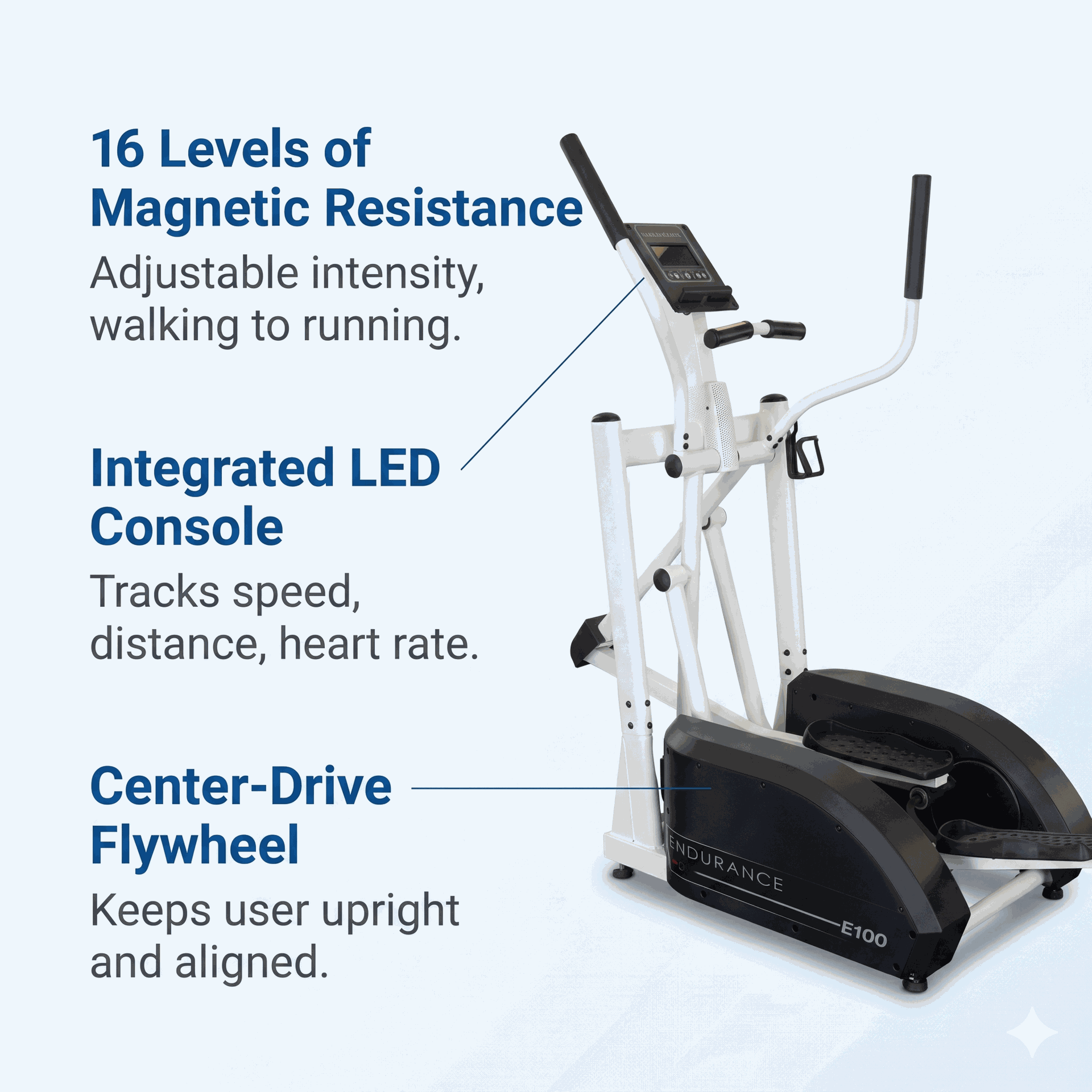 Body-Solid E100 Center Drive Elliptical