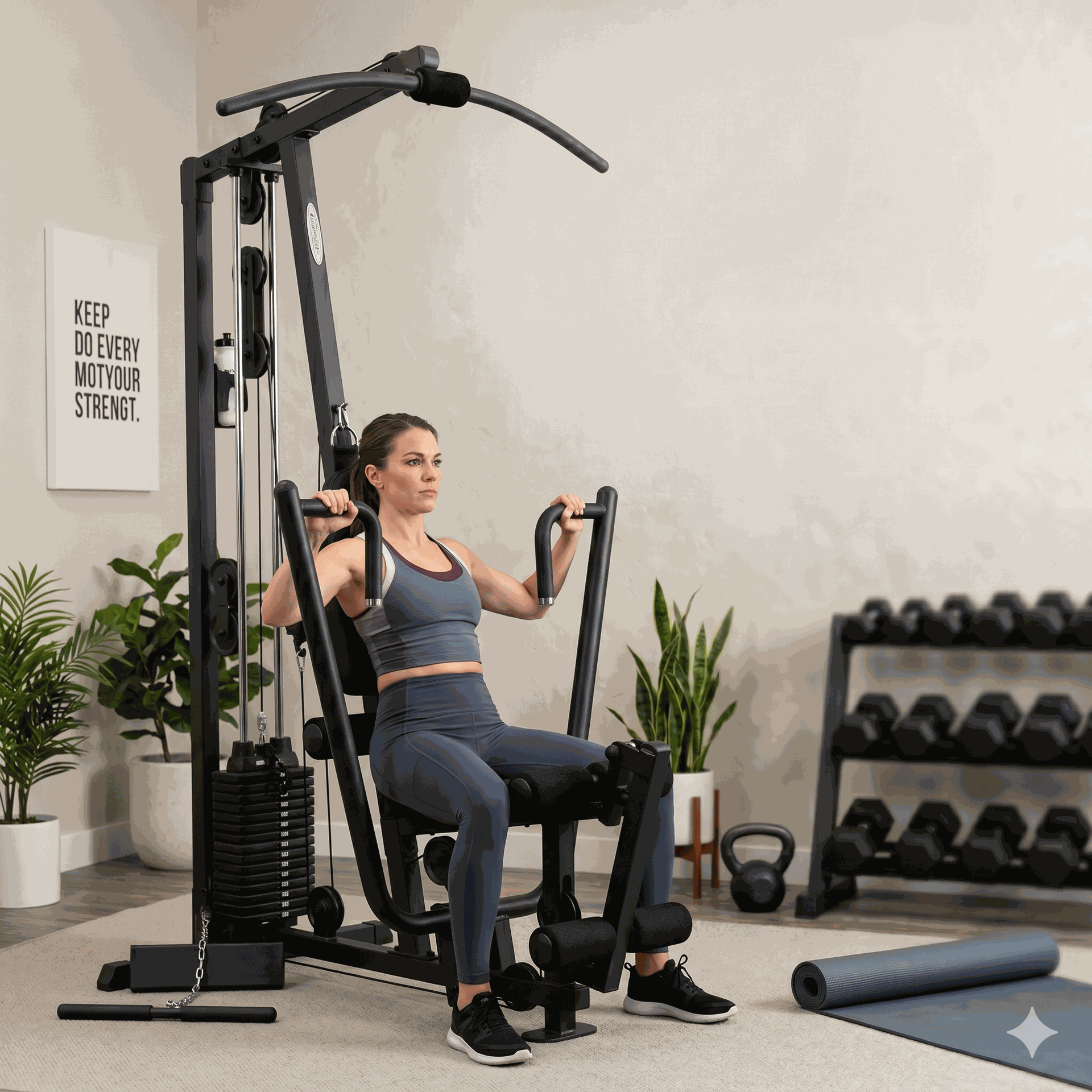 Body-Solid G1B Multi-Station Gym - BLACK
