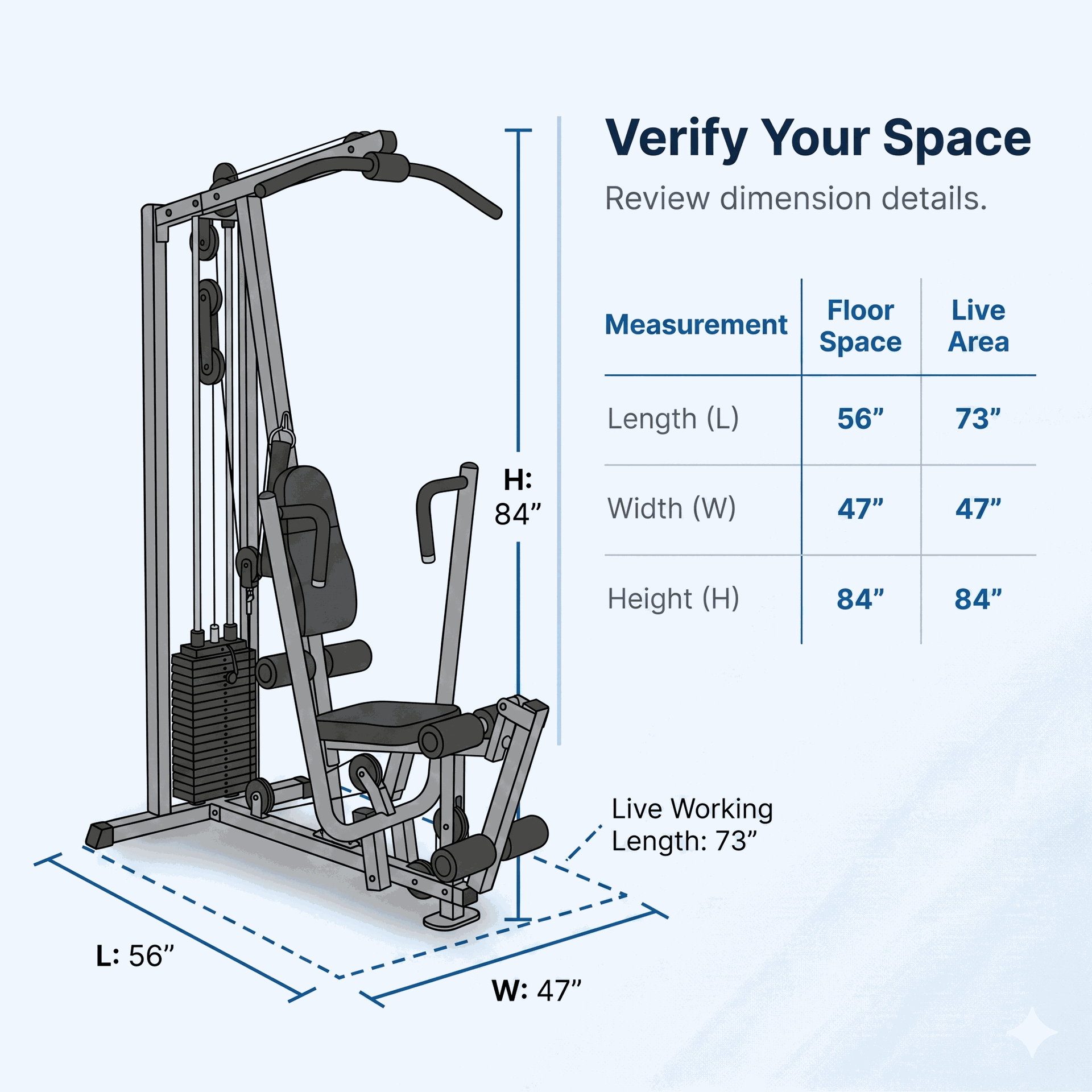 Body-Solid G1B Multi-Station Gym - BLACK