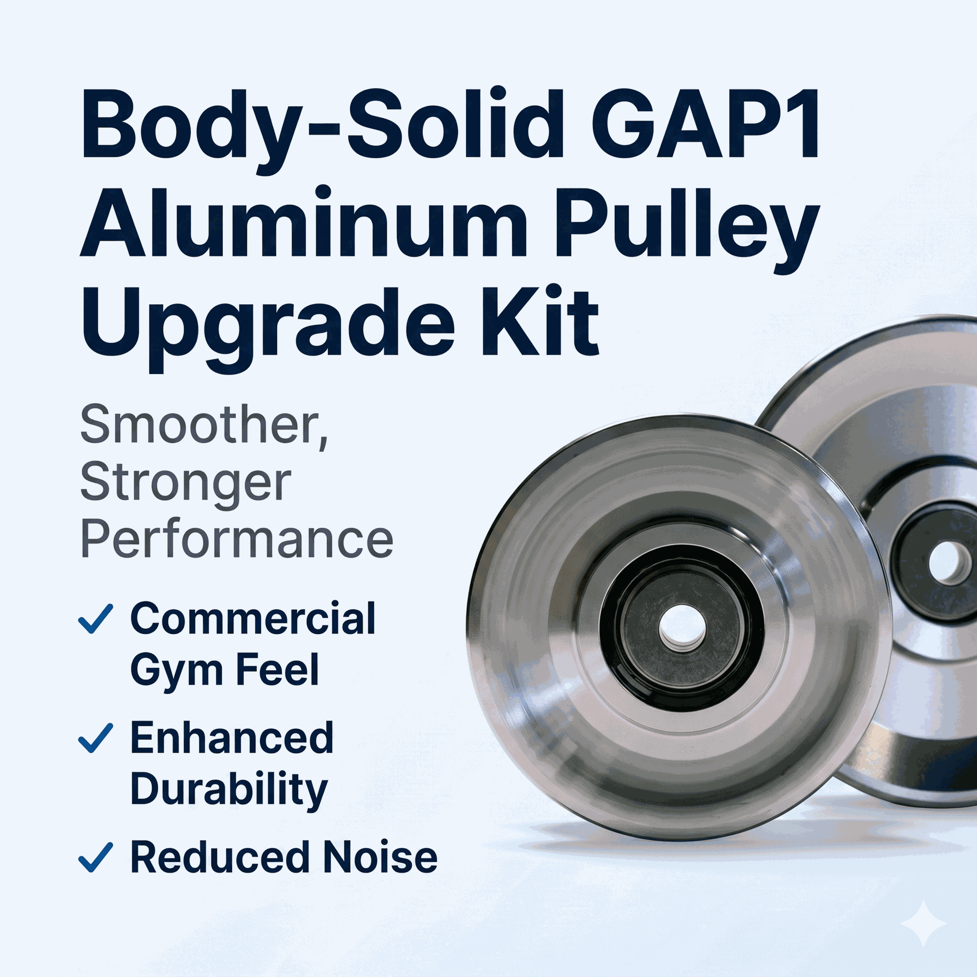 Body-Solid GAP1 Aluminum Pulley Set Upgrade