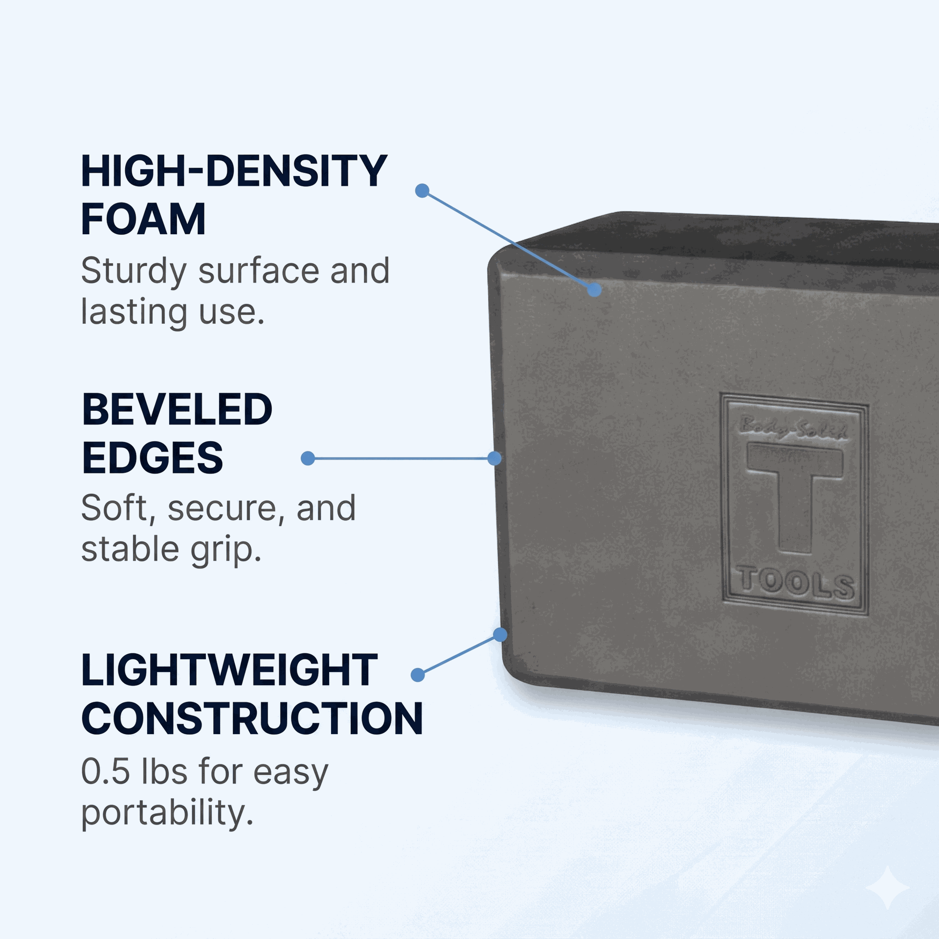 Body-Solid BSTYB10 Yoga Block