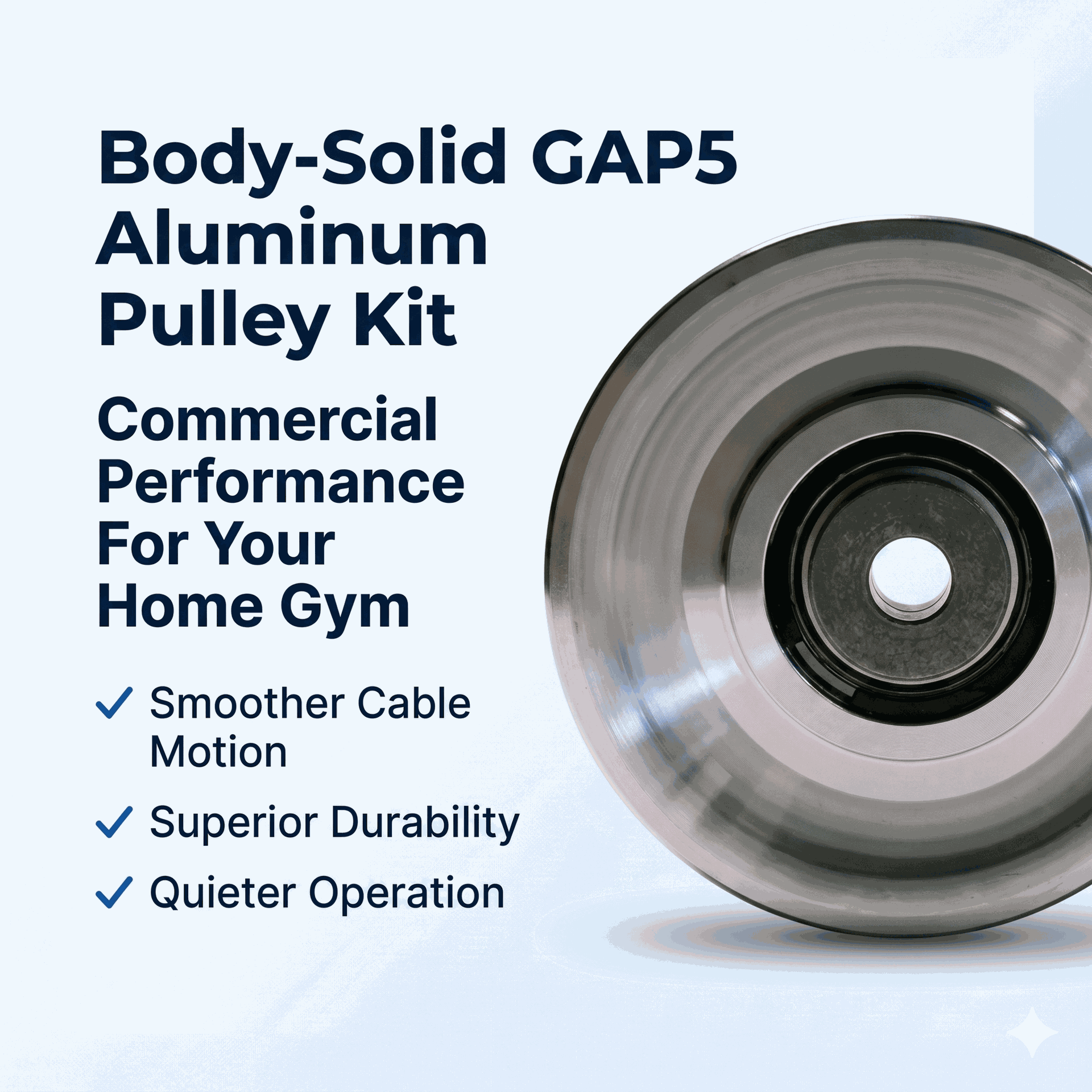 Body-Solid GAP5 Aluminum Pulley Set Upgrade