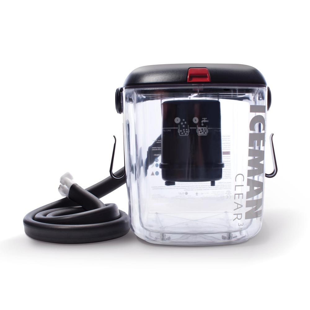  Donjoy IceMan CLEAR3 with Ankle Wrap-On Pad